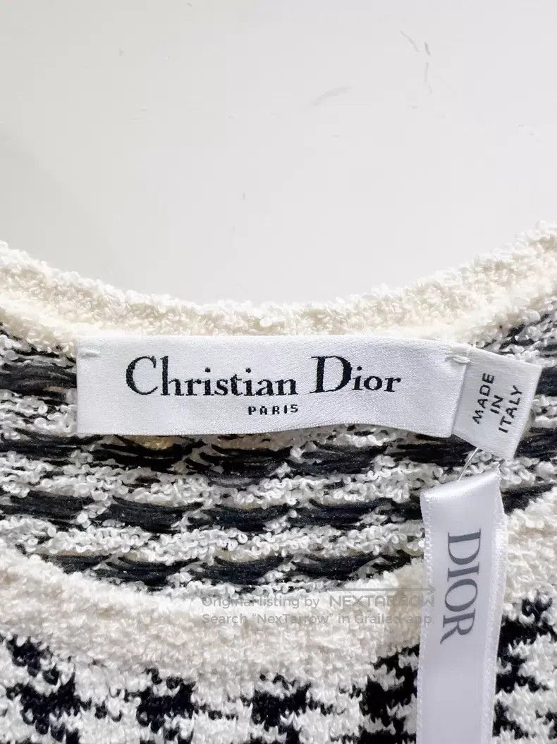 Dior Dior A thousand-bird check vest Size XS / US 0-2 / IT 36-38 - 2 Thumbnail