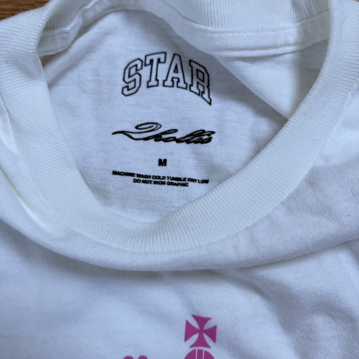Band Tees 2hollis pink long sleeve star tour merch rare Size M / US 6-8 / IT 42-44 - 4 Thumbnail