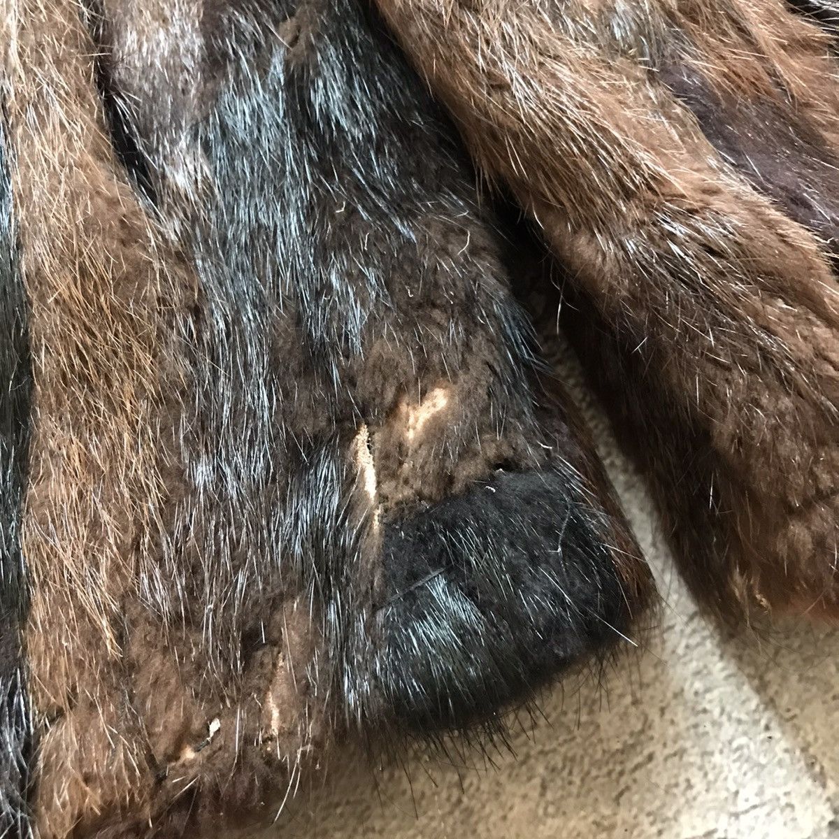 Vintage Vintage Y2K Faux Fur Jacket Dark Brown Glamour Oversized L Size L / US 10 / IT 46 - 7 Thumbnail