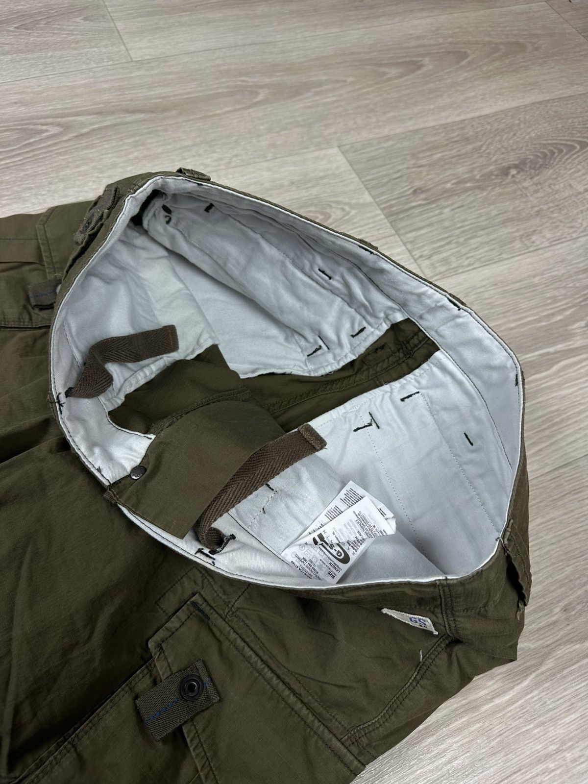 G-Star RAW G STAR Cargo Green Pants Joggers Vintage Size US 30 / EU 46 - 13 Thumbnail