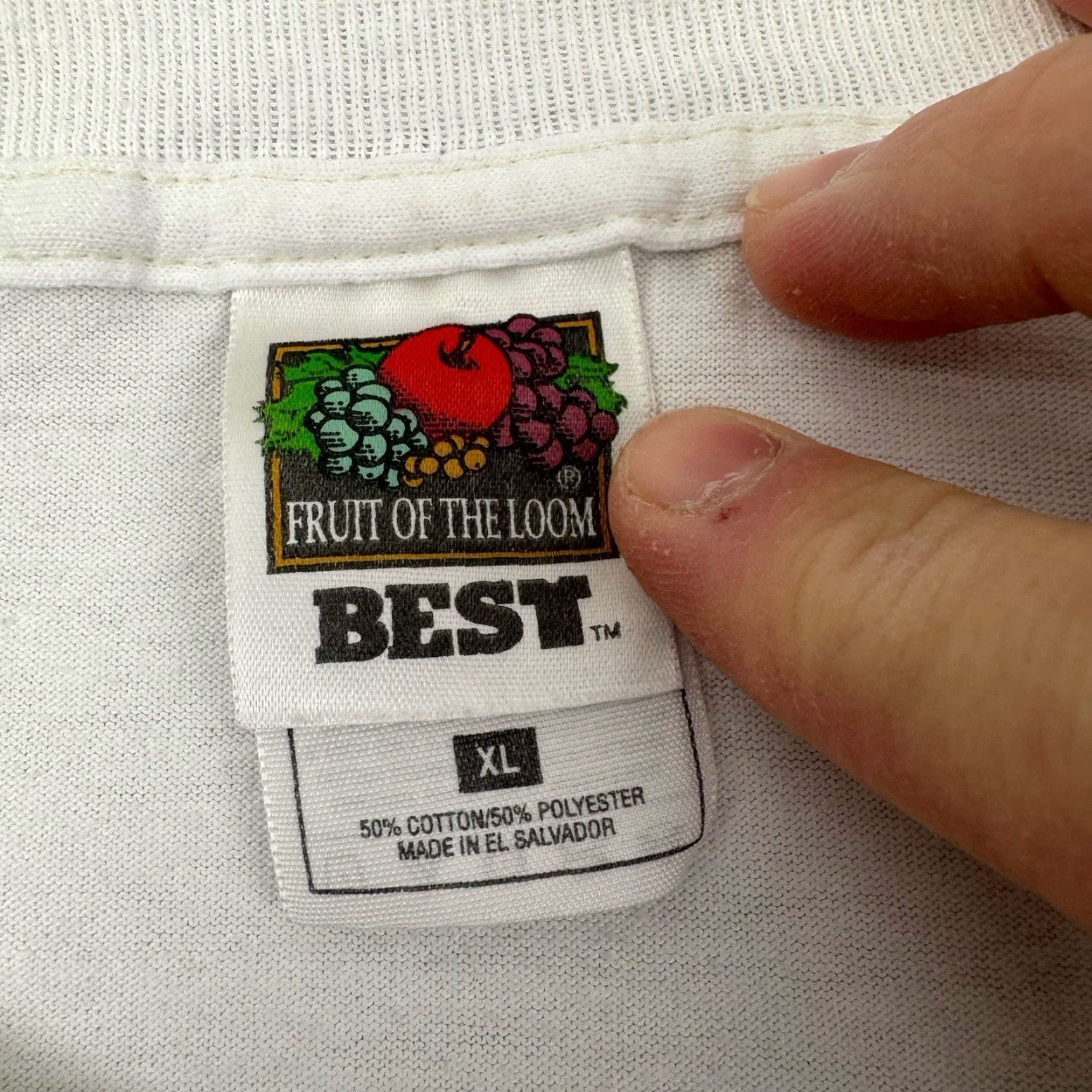 Fruit Of The Loom VINTAGE Fruit of the Loom T-Shirt Adult XL White Art 90s Drama Theater Music Dance Plays 90s Mens Shirts Size US XL / EU 56 / 4 - 4 Thumbnail