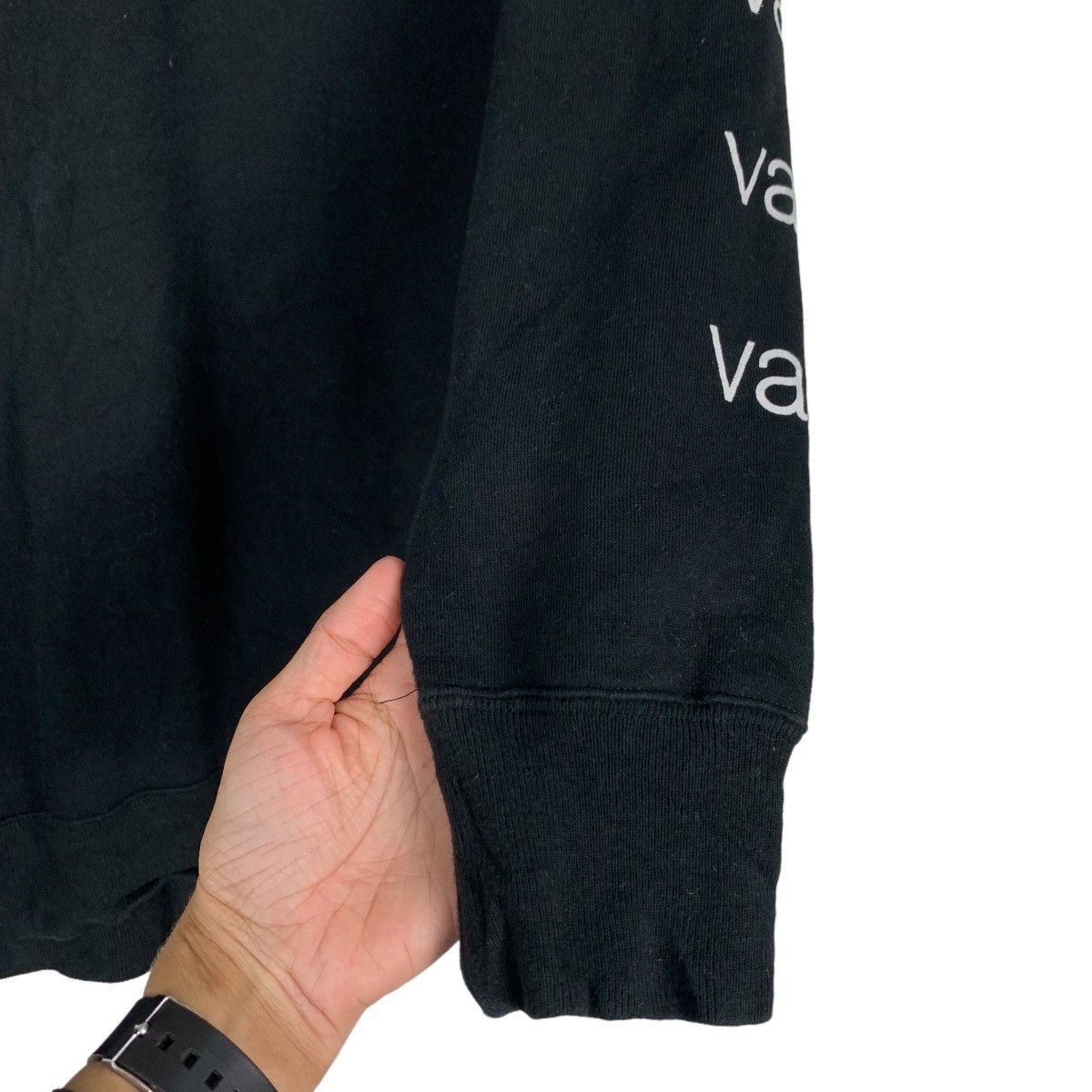Vans VANS Sleeve Logo Sweatshirt #0671-C31 Size US M / EU 48-50 / 2 - 9 Thumbnail