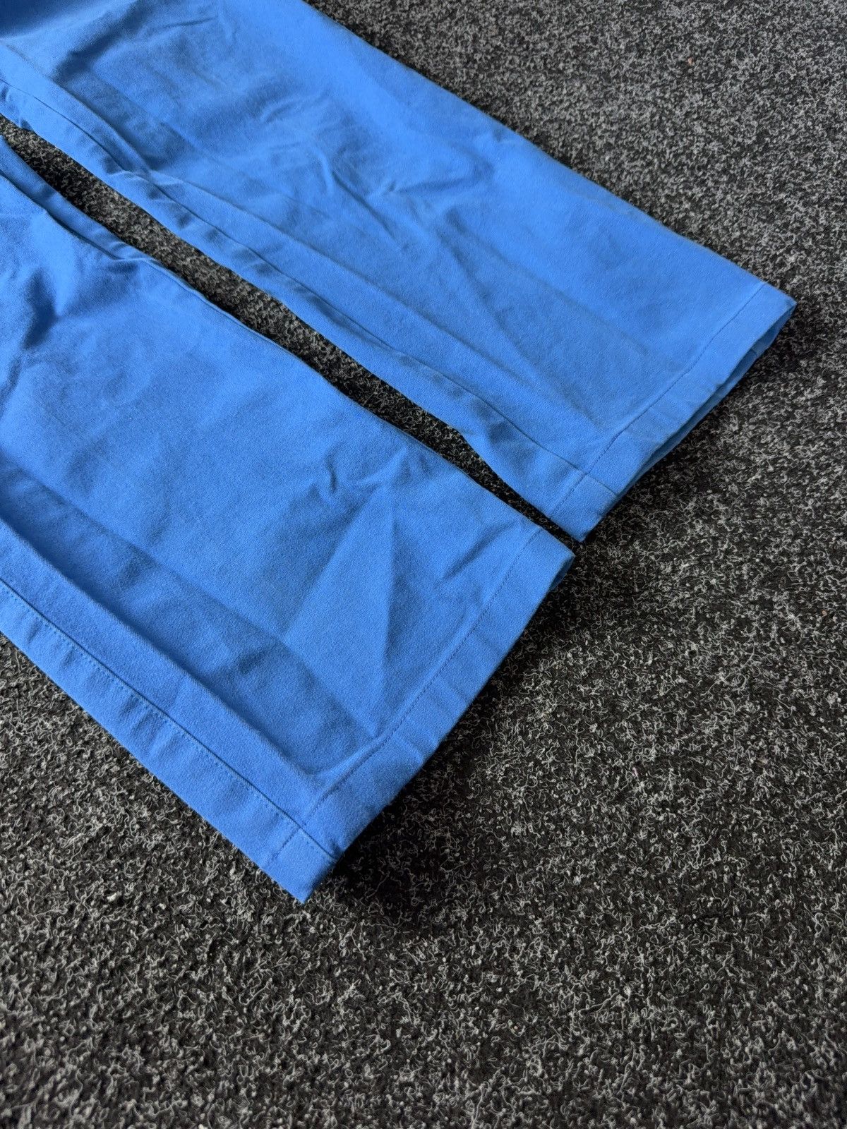Escada Avant Garde Luxury Designer Escada gold logo Blue pants Size 31" - 4 Thumbnail