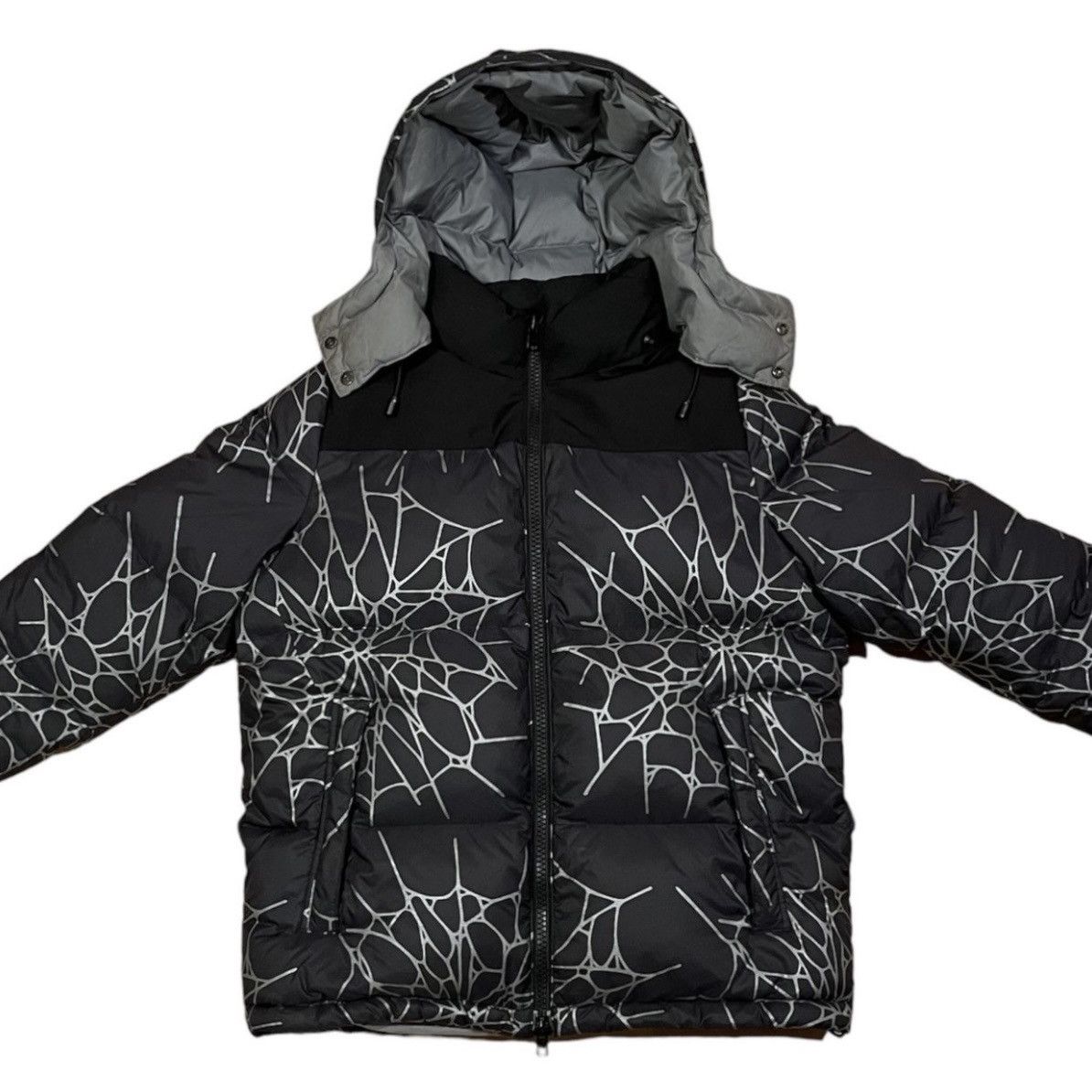 Number (N)ine Nightcrawler Spiderweb Puffer Jacket Size US M / EU 48-50 / 2 - 1 Thumbnail