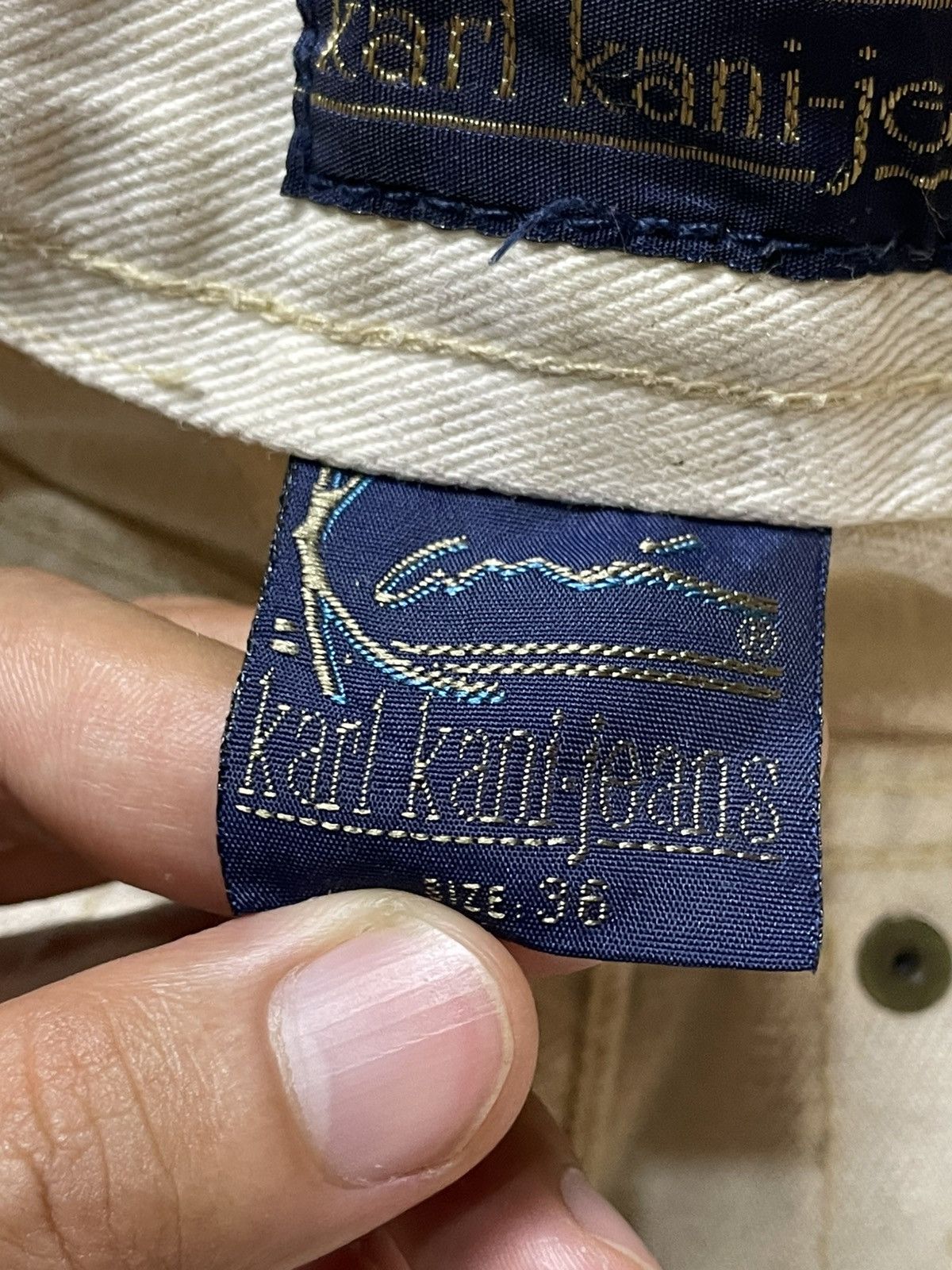 Japanese Brand × Karl Kani × Vintage Vintage KARL KANI Straight Cut Jeans (111) Size US 35 - 9 Thumbnail