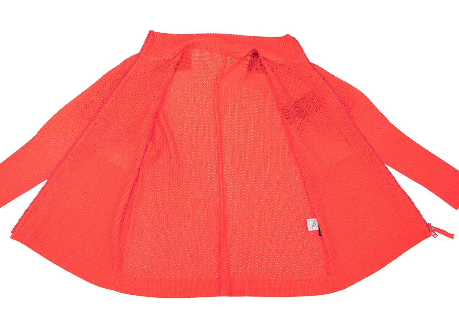 Issey Miyake Mesh Pleats Zip Jacket in Orange 4 Size US XL / EU 56 / 4 - 13 Thumbnail
