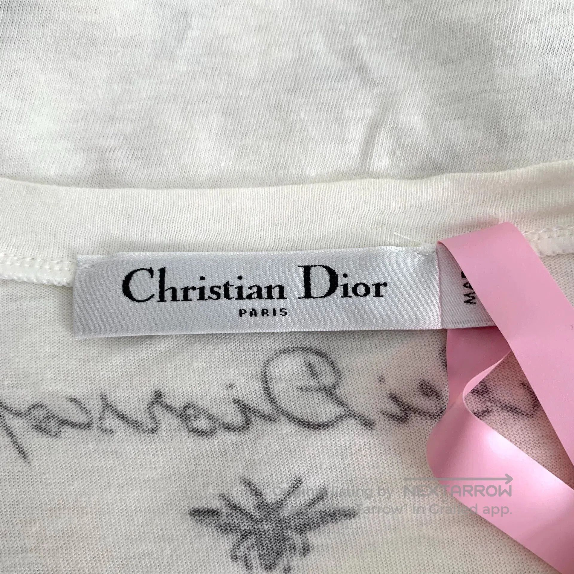 Dior christian dior color-block cotton t-shirt. Size US L / EU 52-54 / 3 - 5 Thumbnail
