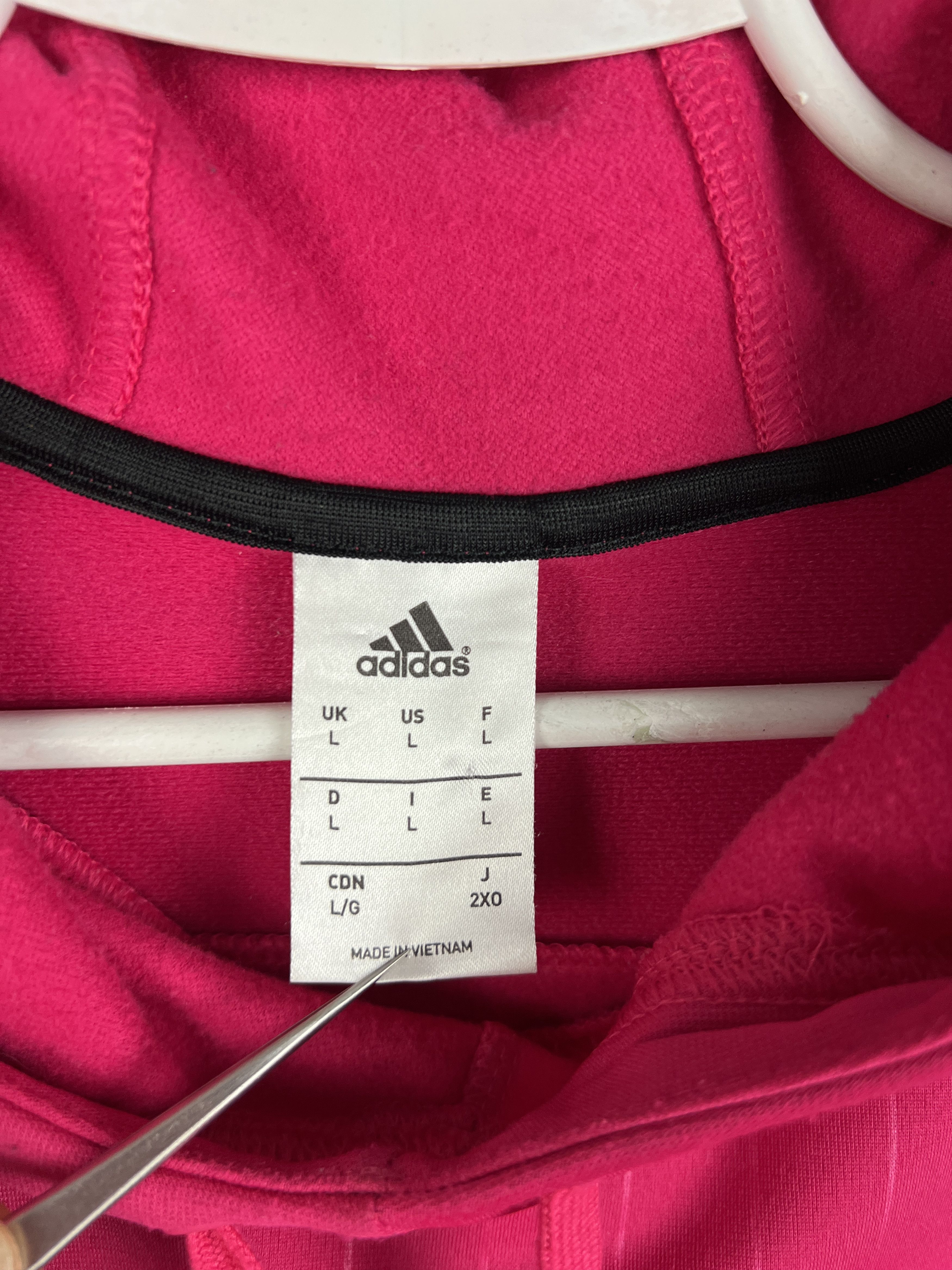 Adidas Juventus Football Jacket Hoodie Track Top Maglia Soccer Size US L / EU 52-54 / 3 - 5 Thumbnail