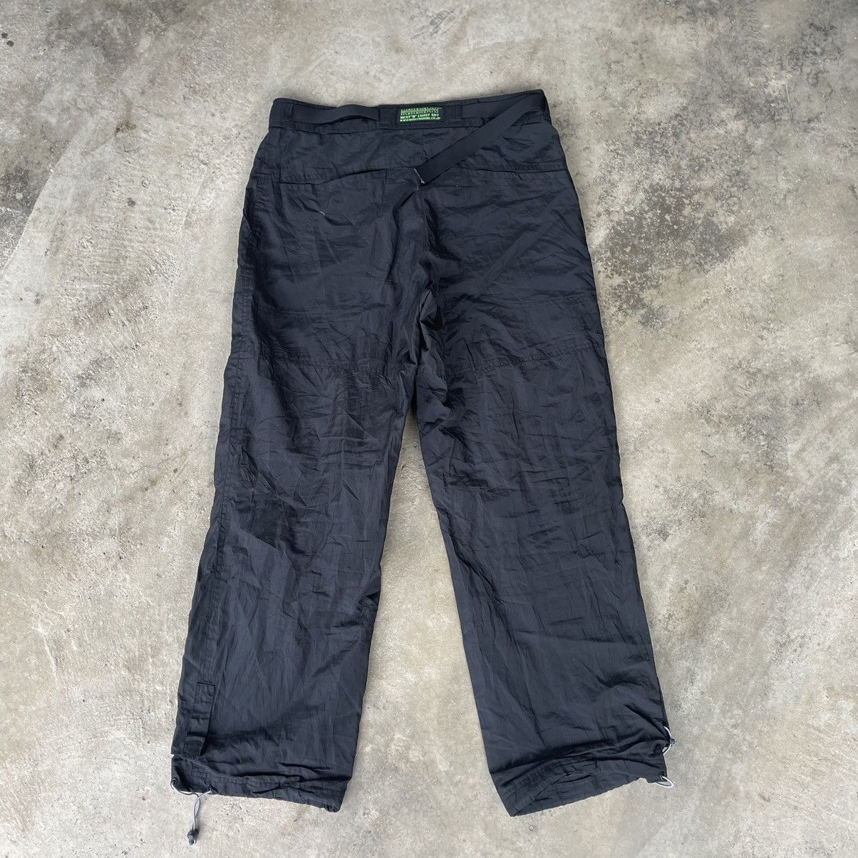 Japanese Brand × Neighborhood × Vintage 🔥Pick🔥🇯🇵Neighborhood 6 Pocket Draw String Running Track Pants Size US 34 / EU 50 - 4 Thumbnail