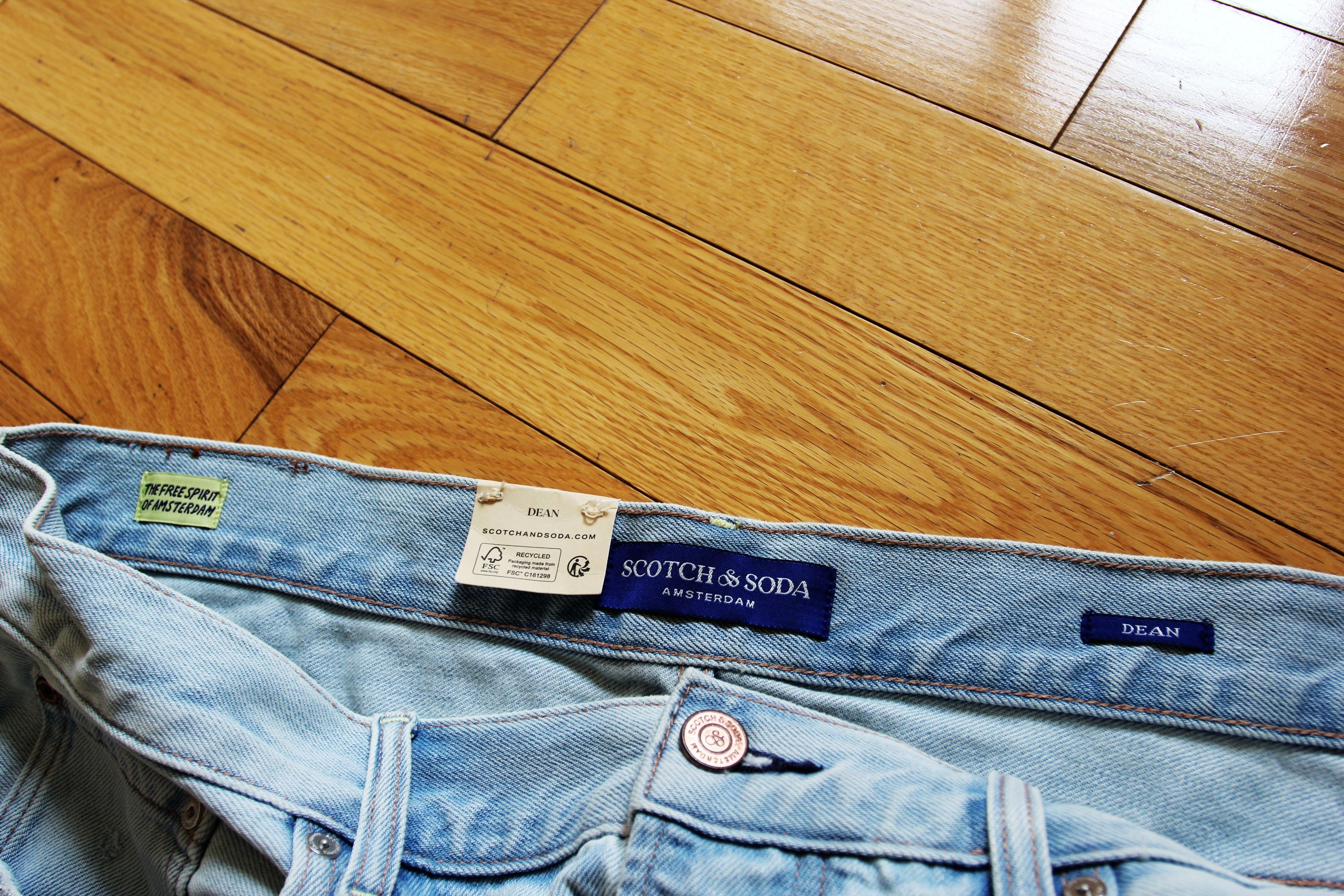 Scotch & Soda BNWT SS25 SCOTCH & SODA DEAN BLEACHED DENIM JEANS 36 Size US 36 / EU 52 - 9 Thumbnail