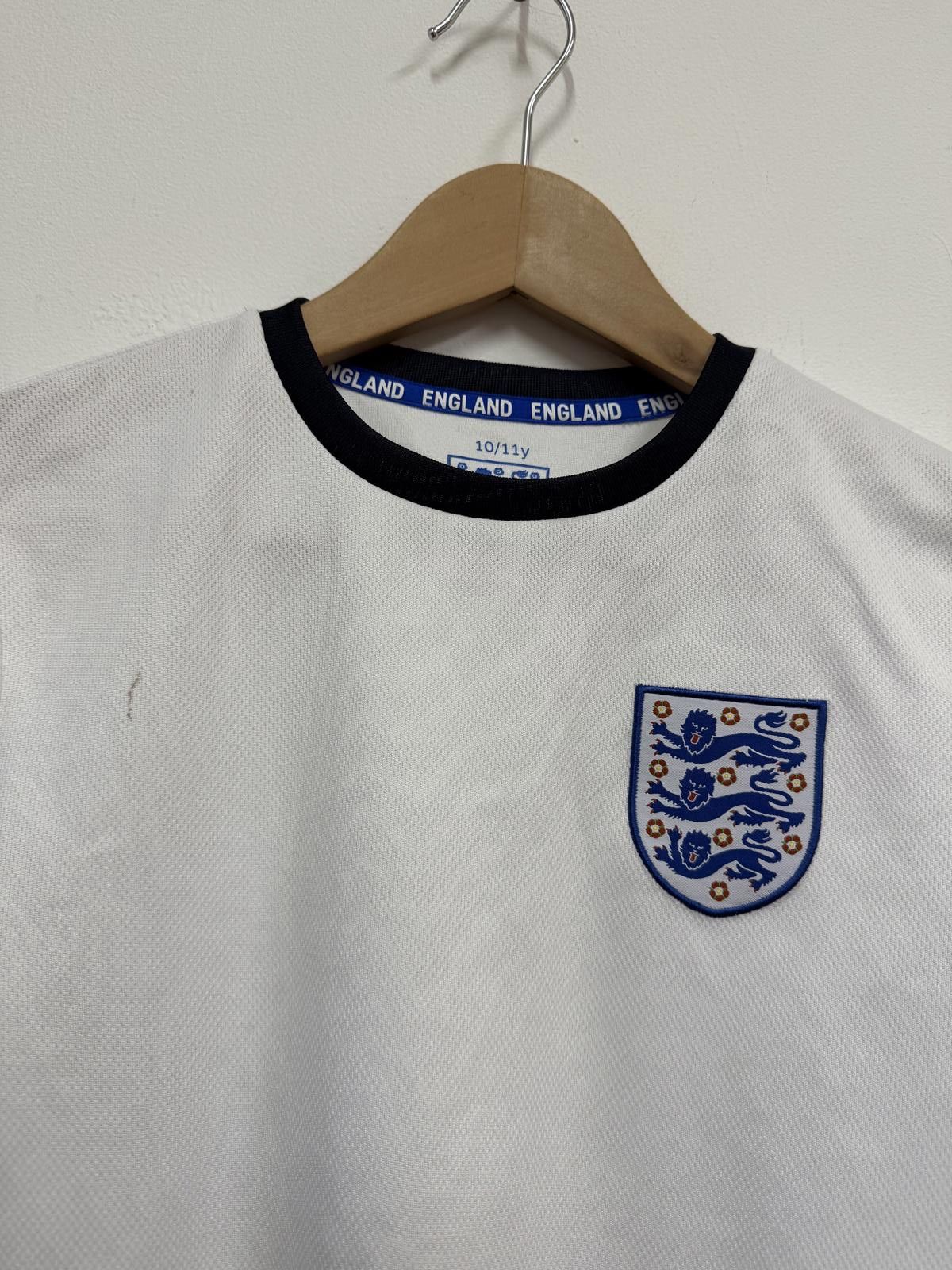 Other England National Football Team White T-Shirt with Crest Size ONE SIZE - 3 Thumbnail