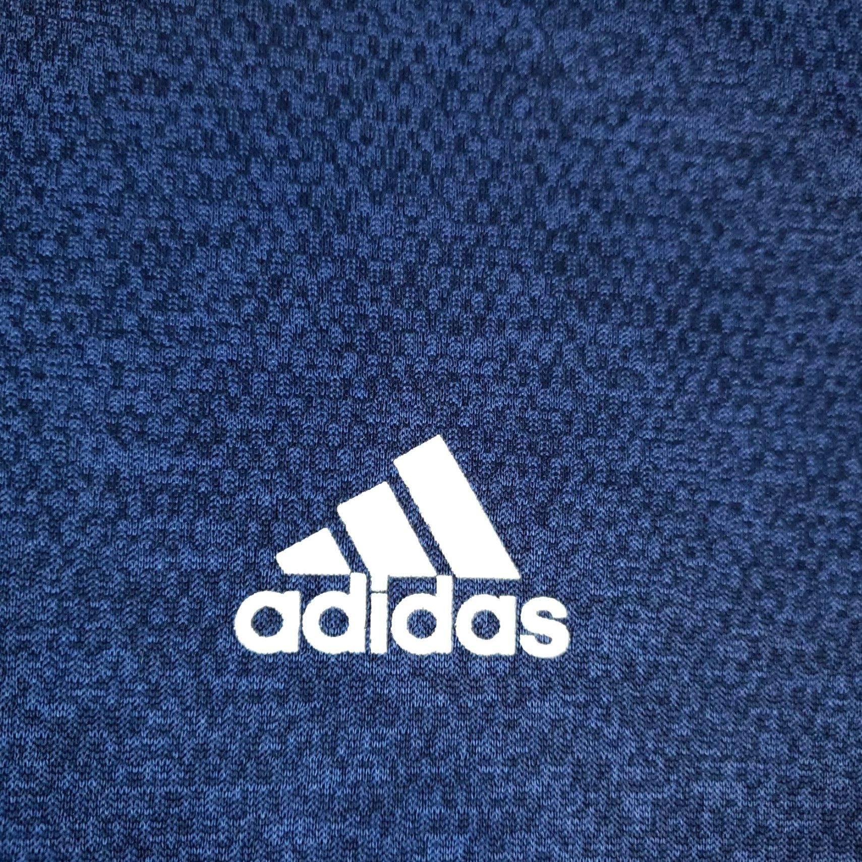 Adidas Adidas Hoodie Mens XL Blue Logo Hoodie Pullover Outdoor Casual Long Sleeve Knit Polyester Sweatshirt Size US XL / EU 56 / 4 - 5 Thumbnail