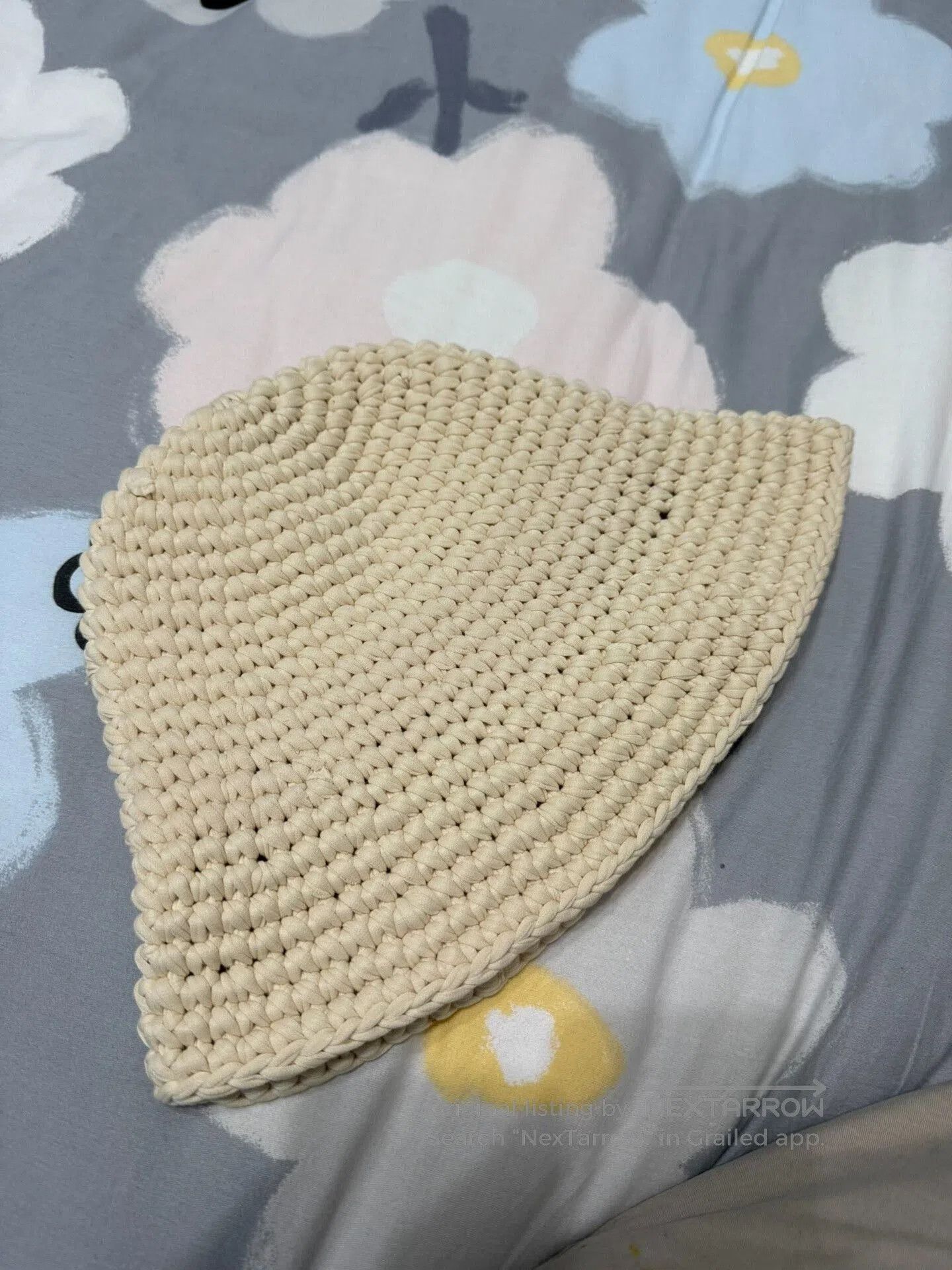 Lauren Manoogian Lauren Manoogian Woven Hat in Beige. Size ONE SIZE - 1 Thumbnail