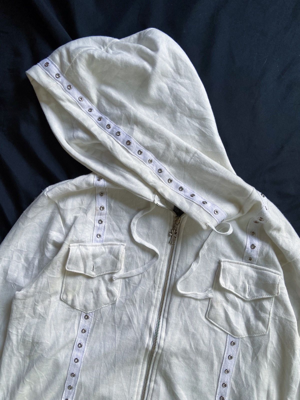 14th Addiction JAPANESE BONDAGE STYLE ZIP HOODIE Size US L / EU 52-54 / 3 - 3 Thumbnail
