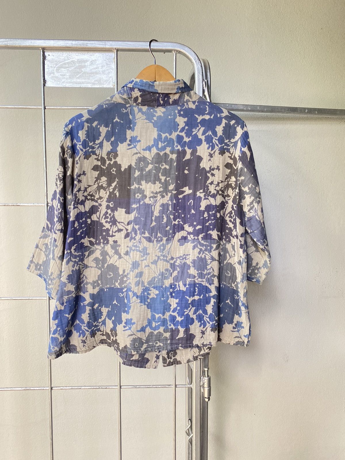 Issey Miyake Plantation floral printed shirt Size M / US 6-8 / IT 42-44 - 10 Thumbnail