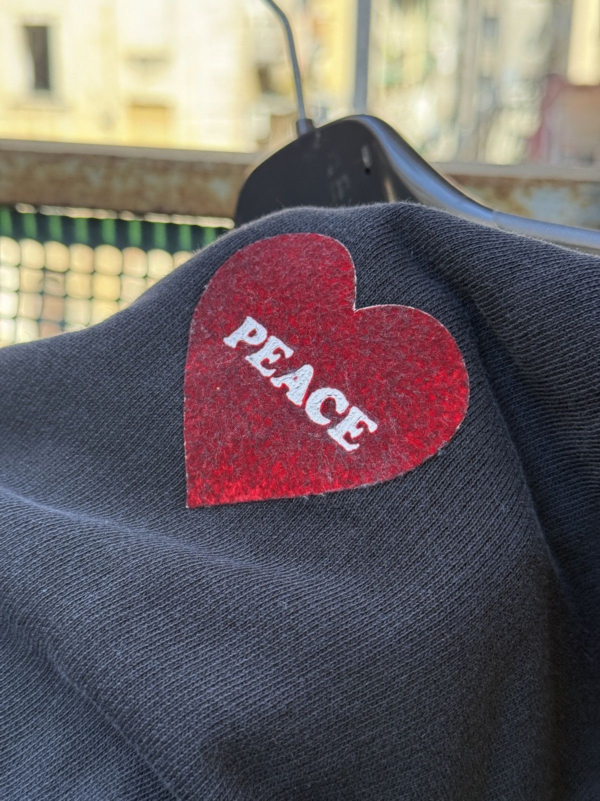 Sandro Sandro Peace Heart Sweatshirt Size US S / EU 44-46 / 1 - 3 Thumbnail