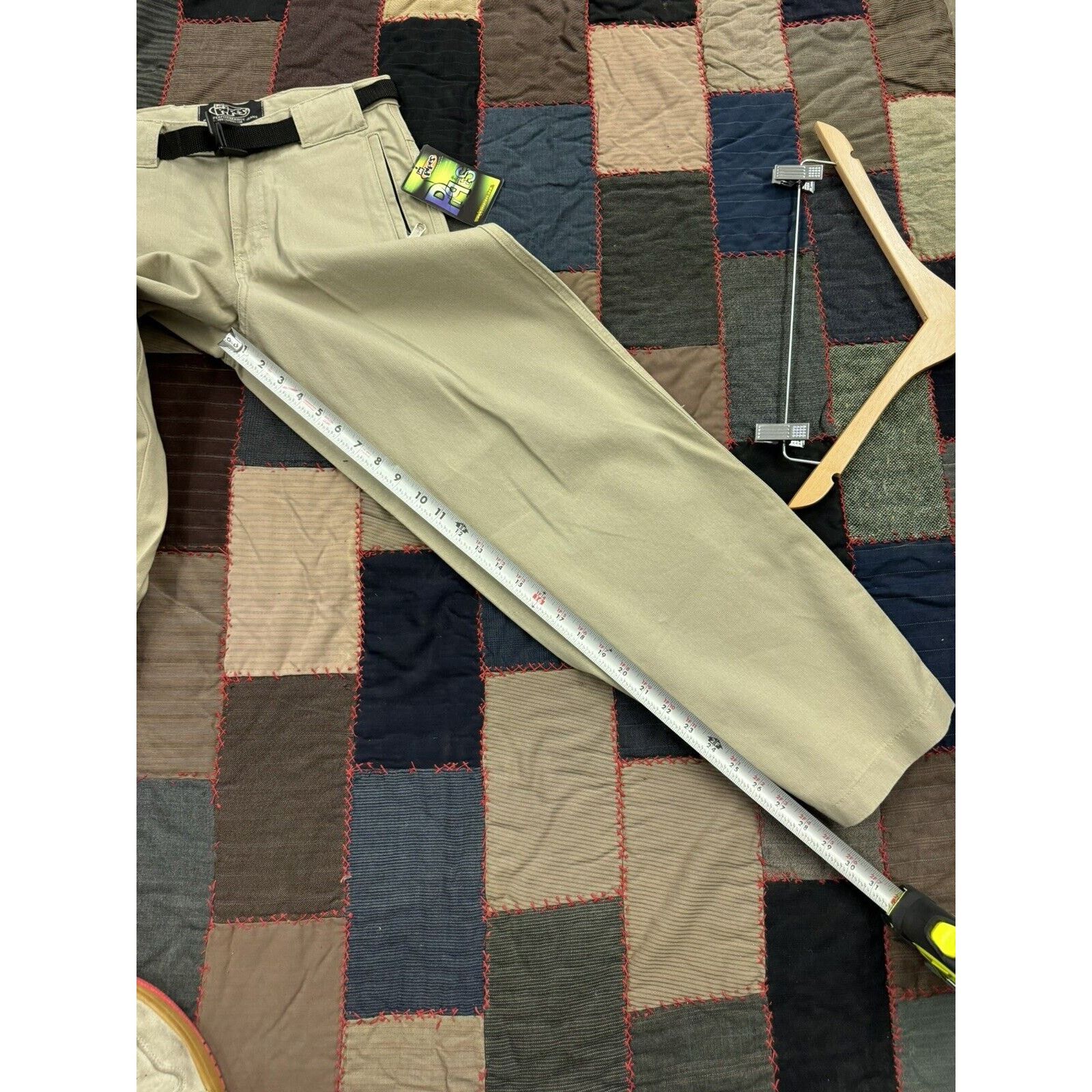 Lee Vintage Deadstock 90s Skater Baggy Lee Pipes Men’s W28 X L30 Size US 28 / EU 44 - 5 Thumbnail