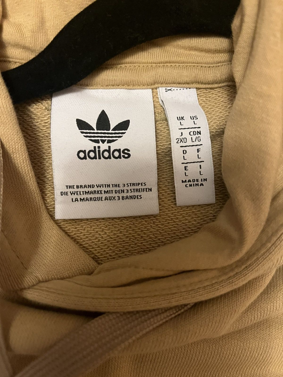 Adidas Adidas Pullover Hoddie Size US L / EU 52-54 / 3 - 3 Thumbnail