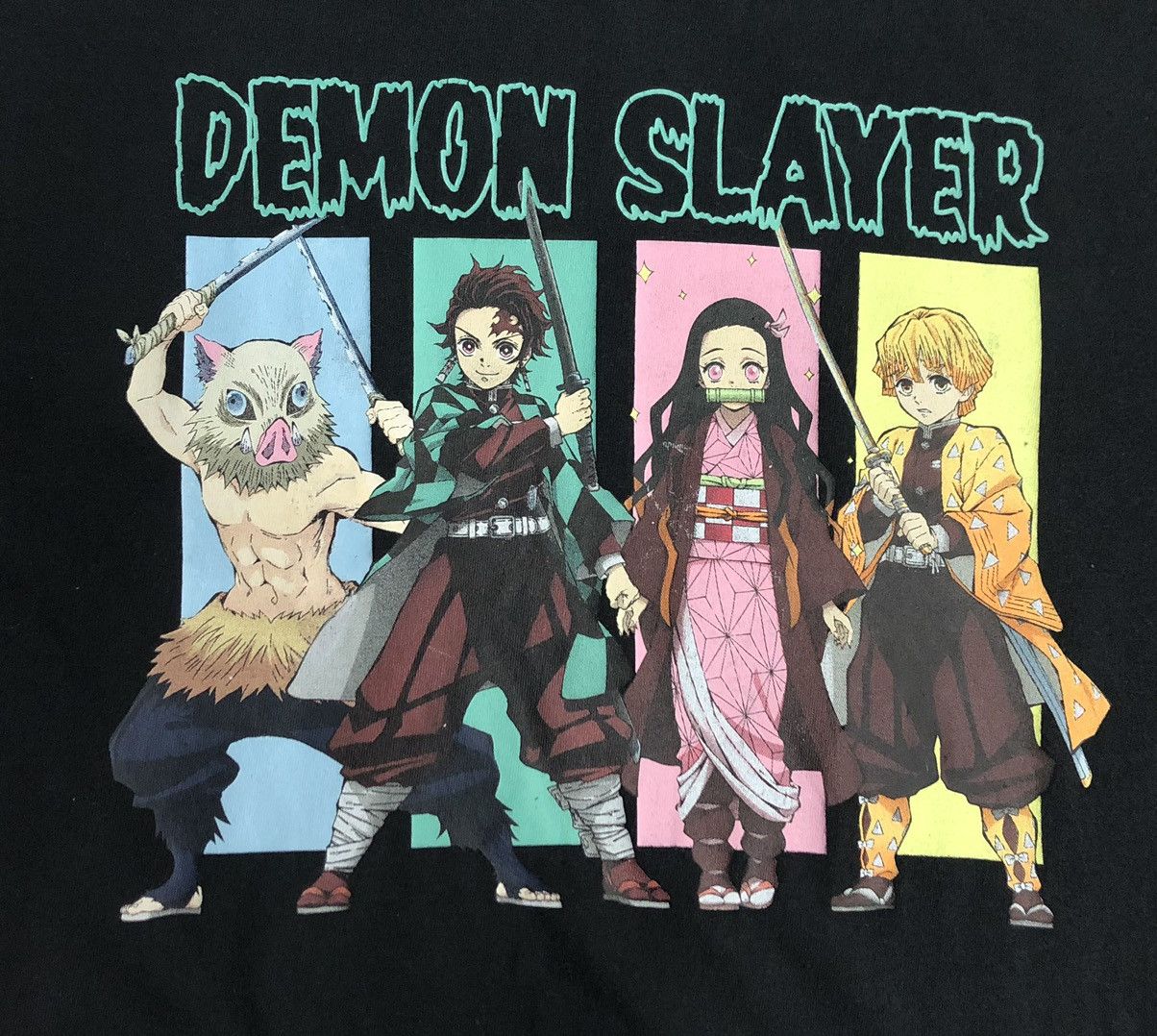 Anime Koyoharu Gotoge Shueisha Demon Slayer Kimetsu No Yaiba Shirt Size US XL / EU 56 / 4 - 3 Thumbnail