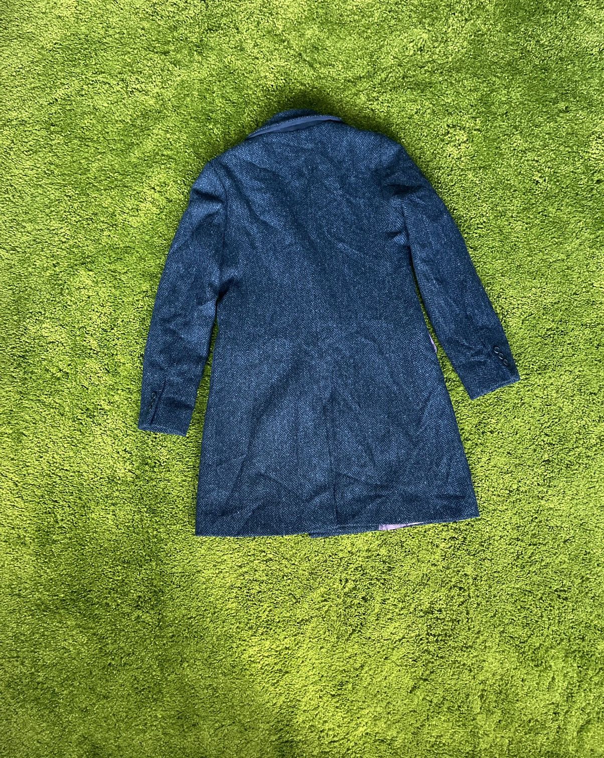 Designer × Harris Tweed Kiltane x Harris Tweed wool coat jacket Size L / US 10 / IT 46 - 2 Thumbnail