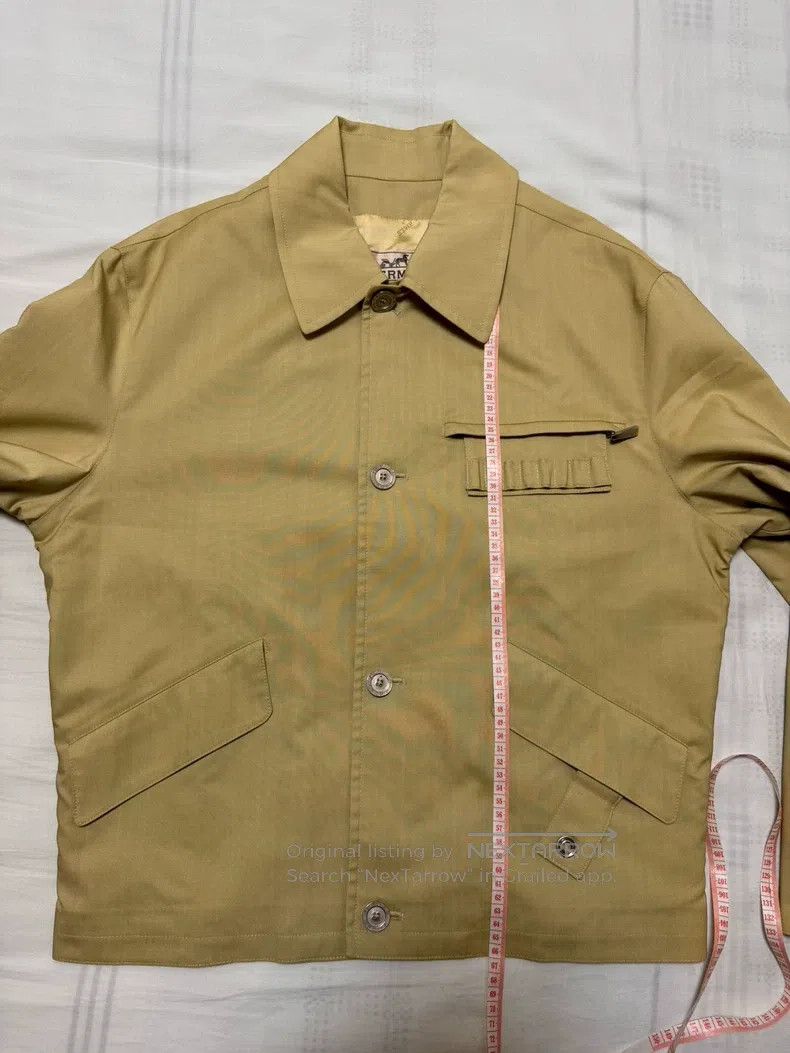 Hermes Hermes Mulberry Silk Jacket Coat Size US M / EU 48-50 / 2 - 5 Thumbnail