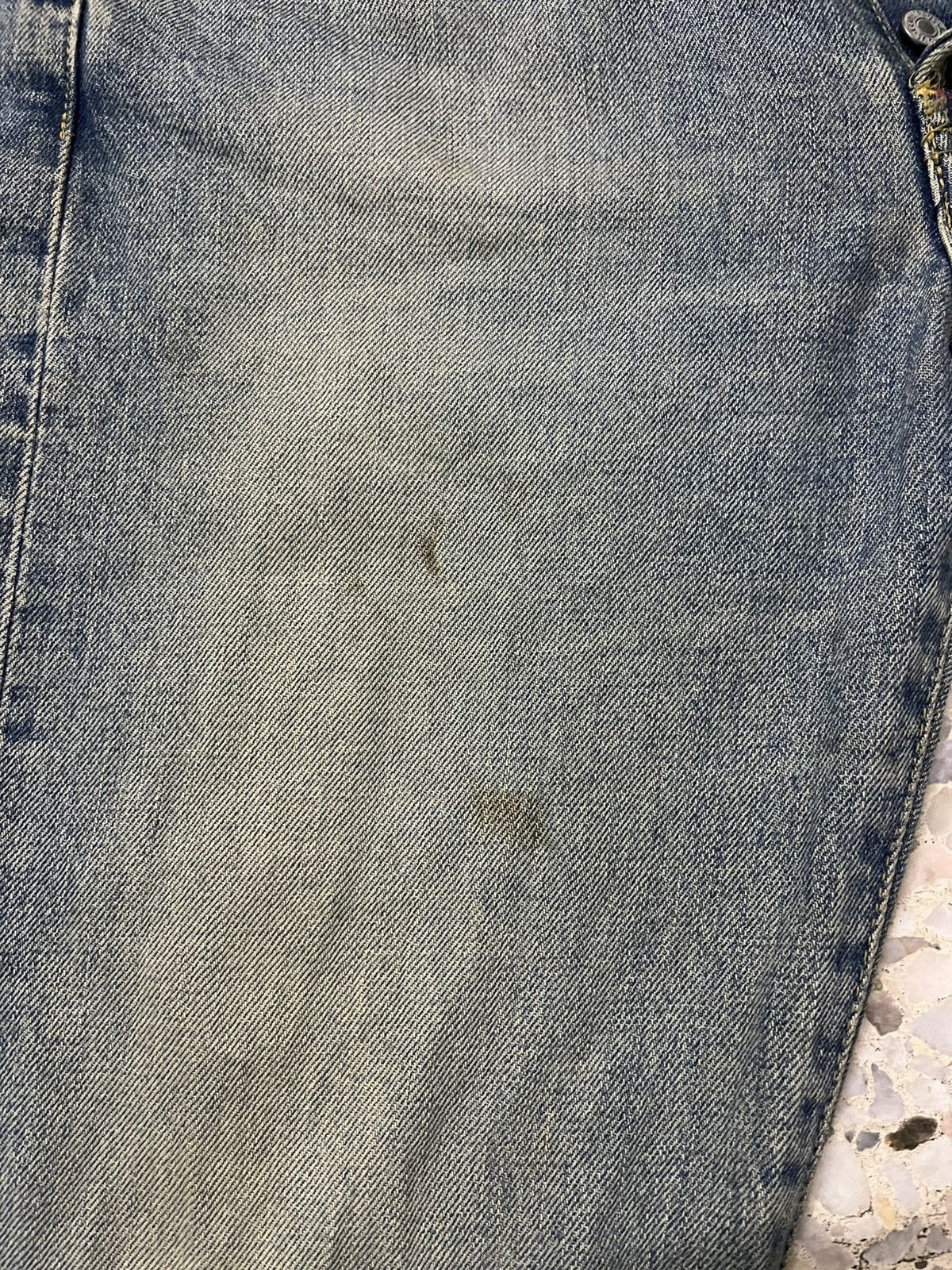 Levi's Vintage Clothing Levi’s 503B Selvedge Denim – Vintage Distressed Fade Size US 29 - 4 Thumbnail