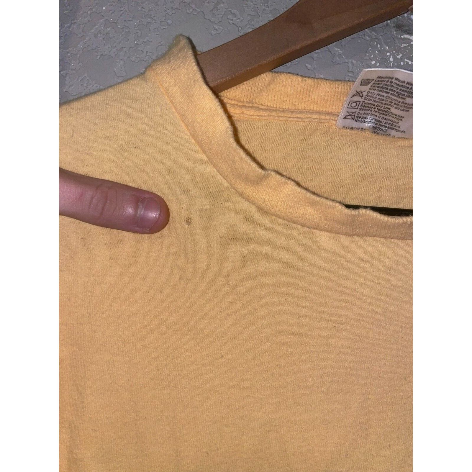 Vintage Vintage Test Print Shirt 90s Utah Wyoming Yellow Tee VTG L Size US L / EU 52-54 / 3 - 7 Thumbnail