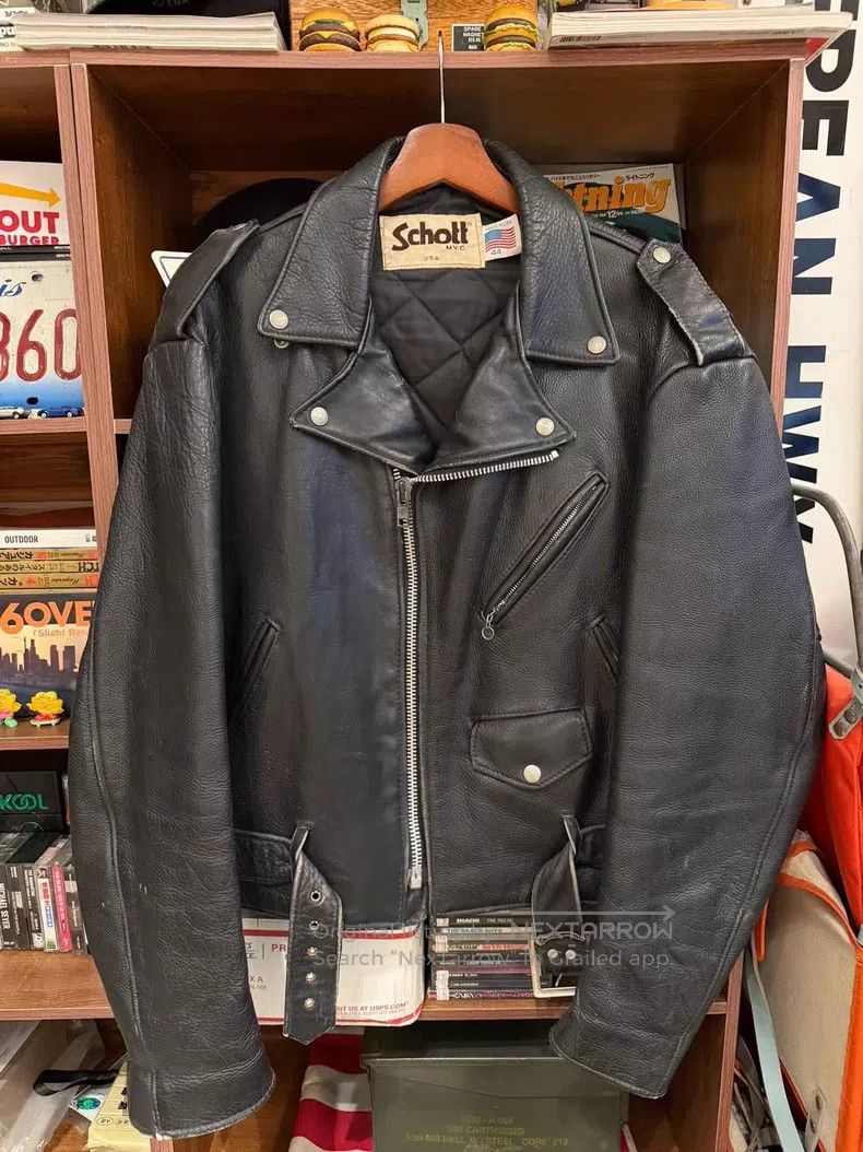 Other 518 Leather Jacket Size US L / EU 52-54 / 3 - 1 Thumbnail