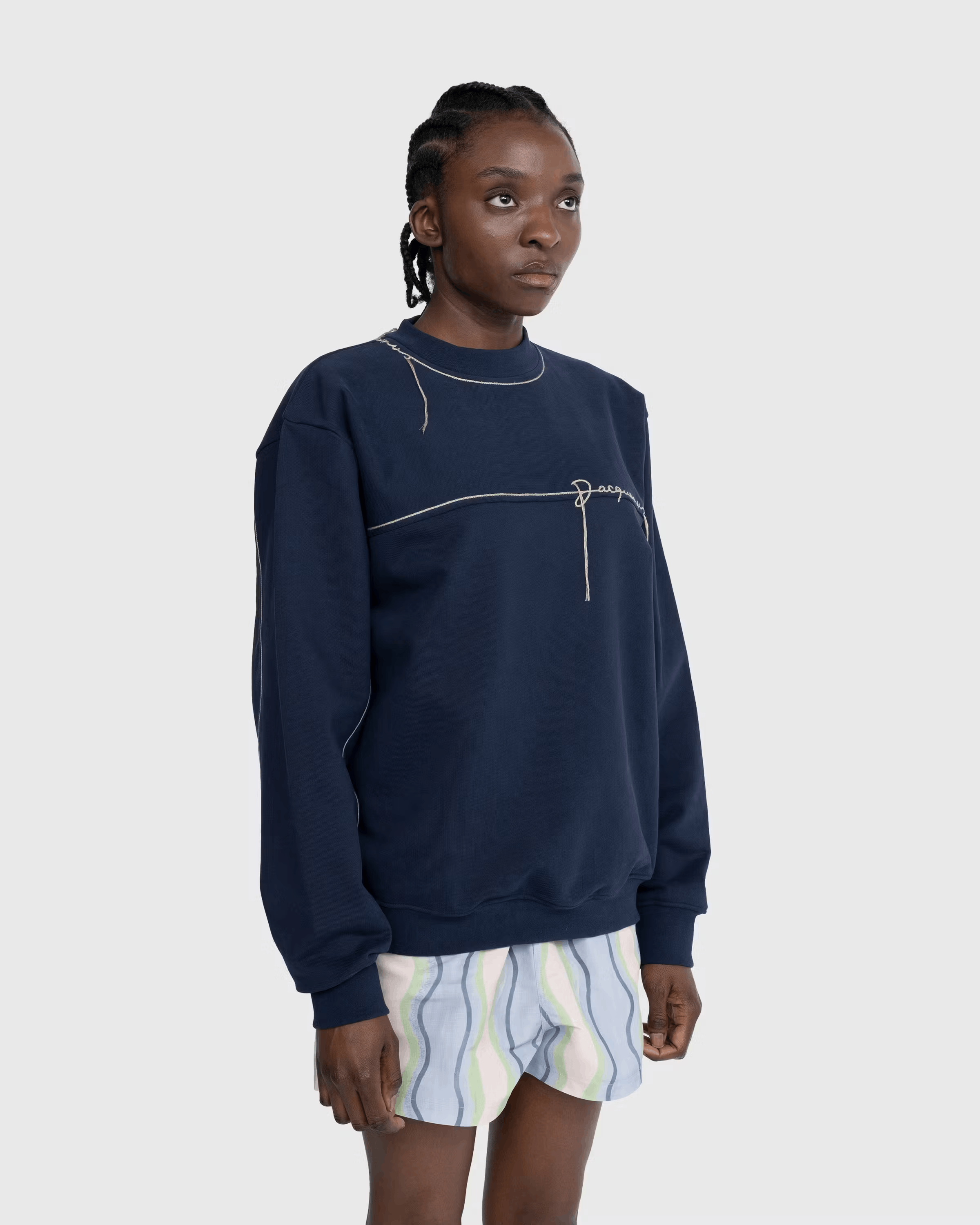 Jacquemus JACQUEMUS Le Sweatshirt Fio Size US XS / EU 42 / 0 - 3 Thumbnail
