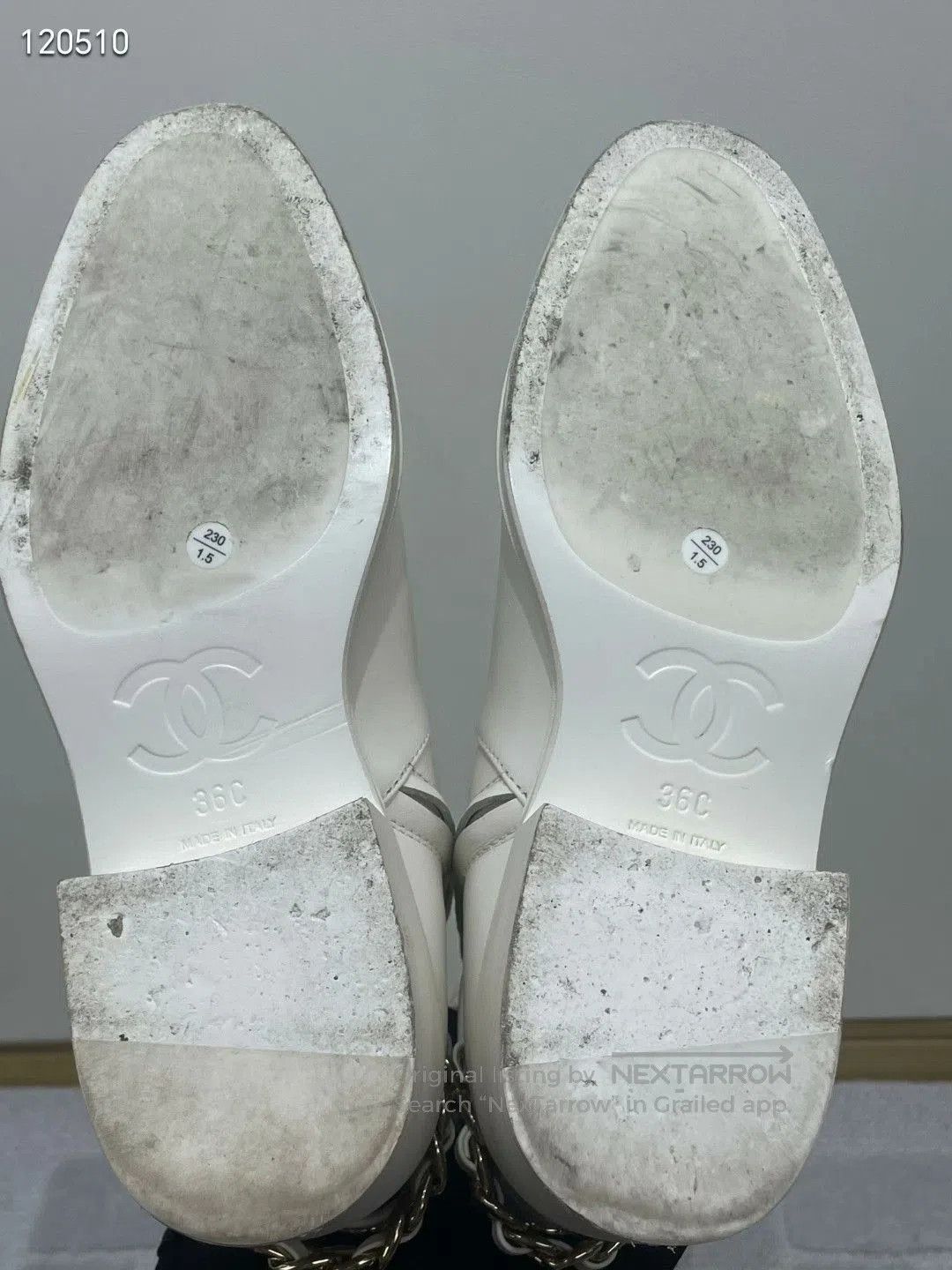 Chanel Chanel Chain Knight Boots. Size US 5 / IT 35 - 3 Thumbnail
