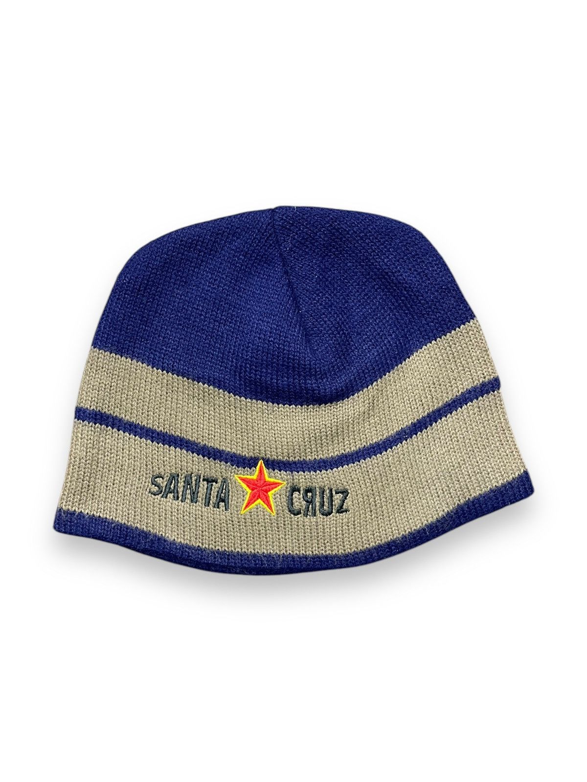 Santa Cruz Skateboards × Vintage Vintage 90s Santa Cruz Beanie Made In Usa Size ONE SIZE - 1 Thumbnail