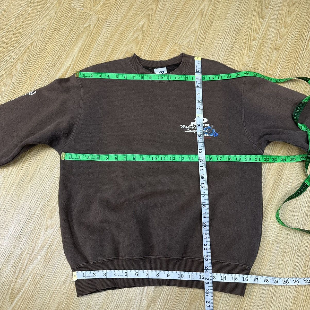 Vintage Y2k Piko Hawaiian Longboard Wear Faded Vintage Crewneck Z149 Size US M / EU 48-50 / 2 - 6 Thumbnail