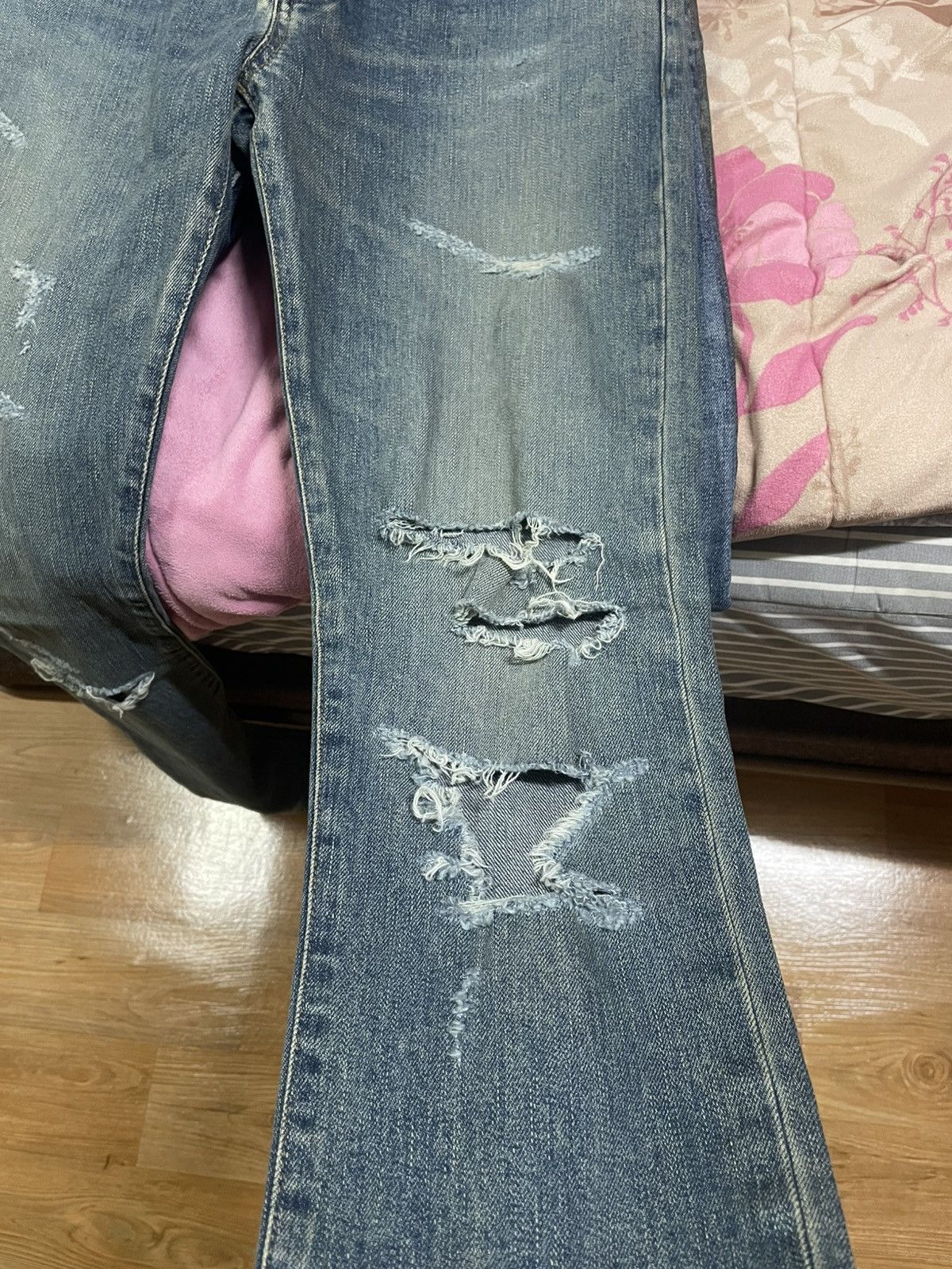 Saint Laurent Paris 15fw Saint Laurent Hedi Slimane D02 Jeans Size US 30 / EU 46 - 10 Thumbnail
