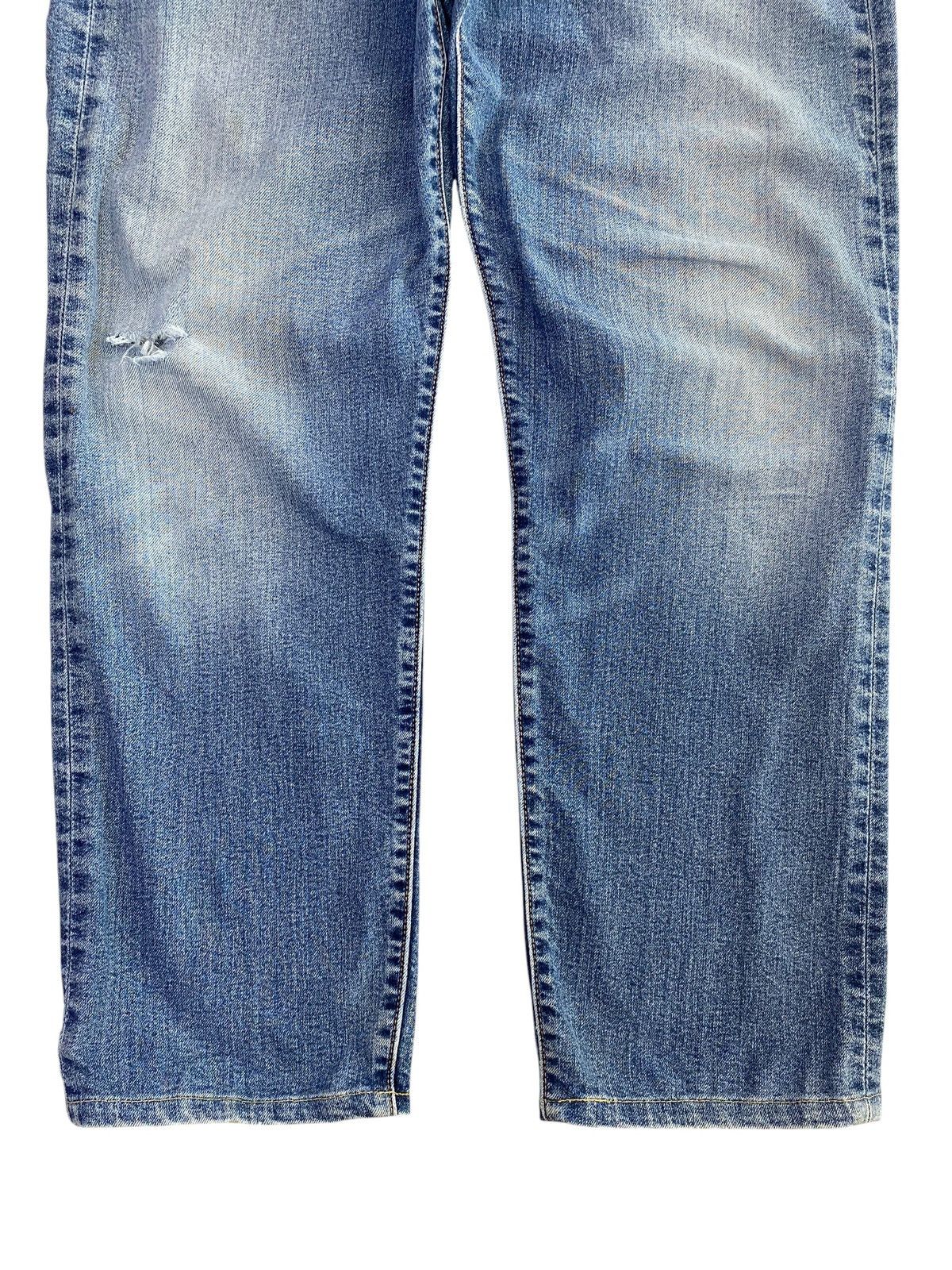 Levi's Vintage Levi’s 502 Blue Acid Wash Style Ripped Jeans Size US 34 / EU 50 - 9 Thumbnail