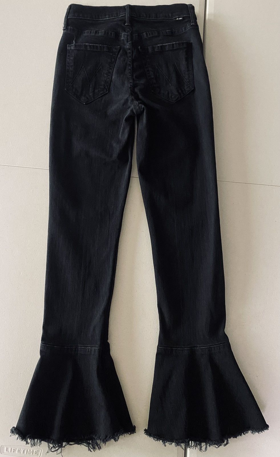 MOTHER Mother Denim The Cha Cha Fray 5-pkt Not Guilty Wash Blk 24 Size 24" / US 00 / IT 34 - 3 Thumbnail