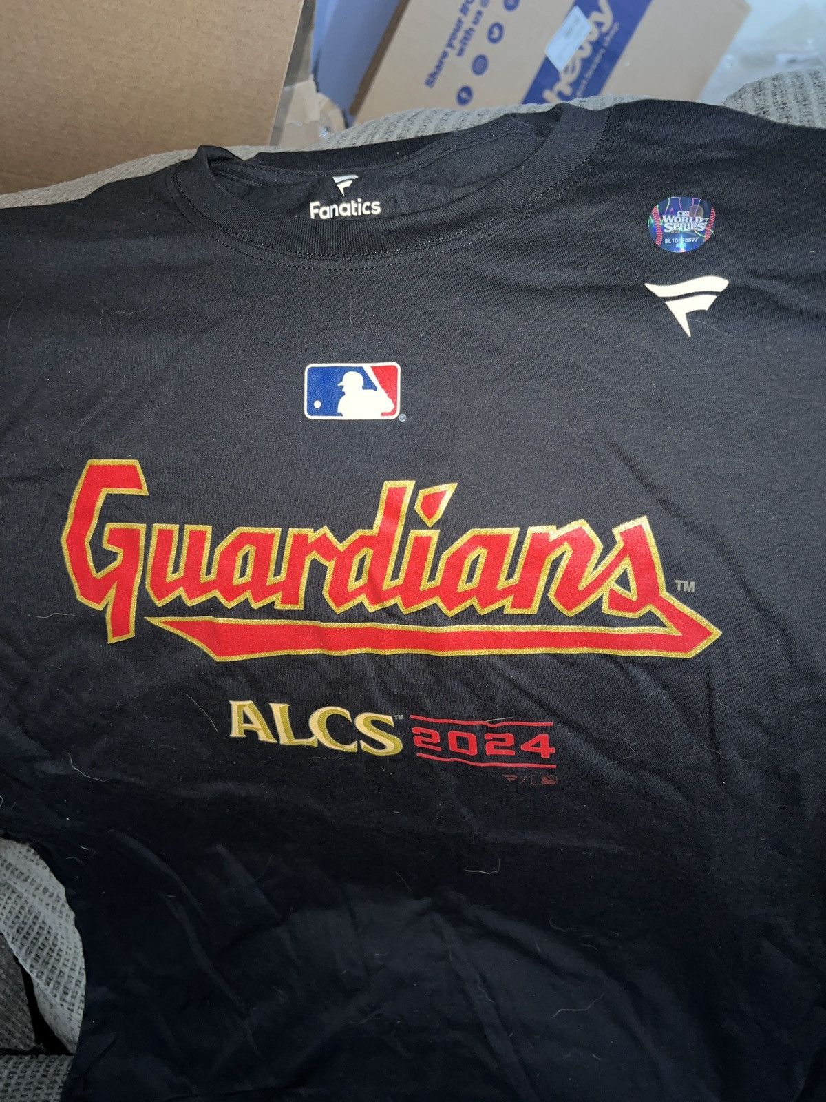 MLB Fanatics MLB Cleveland Guardians ALCS 2024 Tee Size US L / EU 52-54 / 3 - 2 Thumbnail