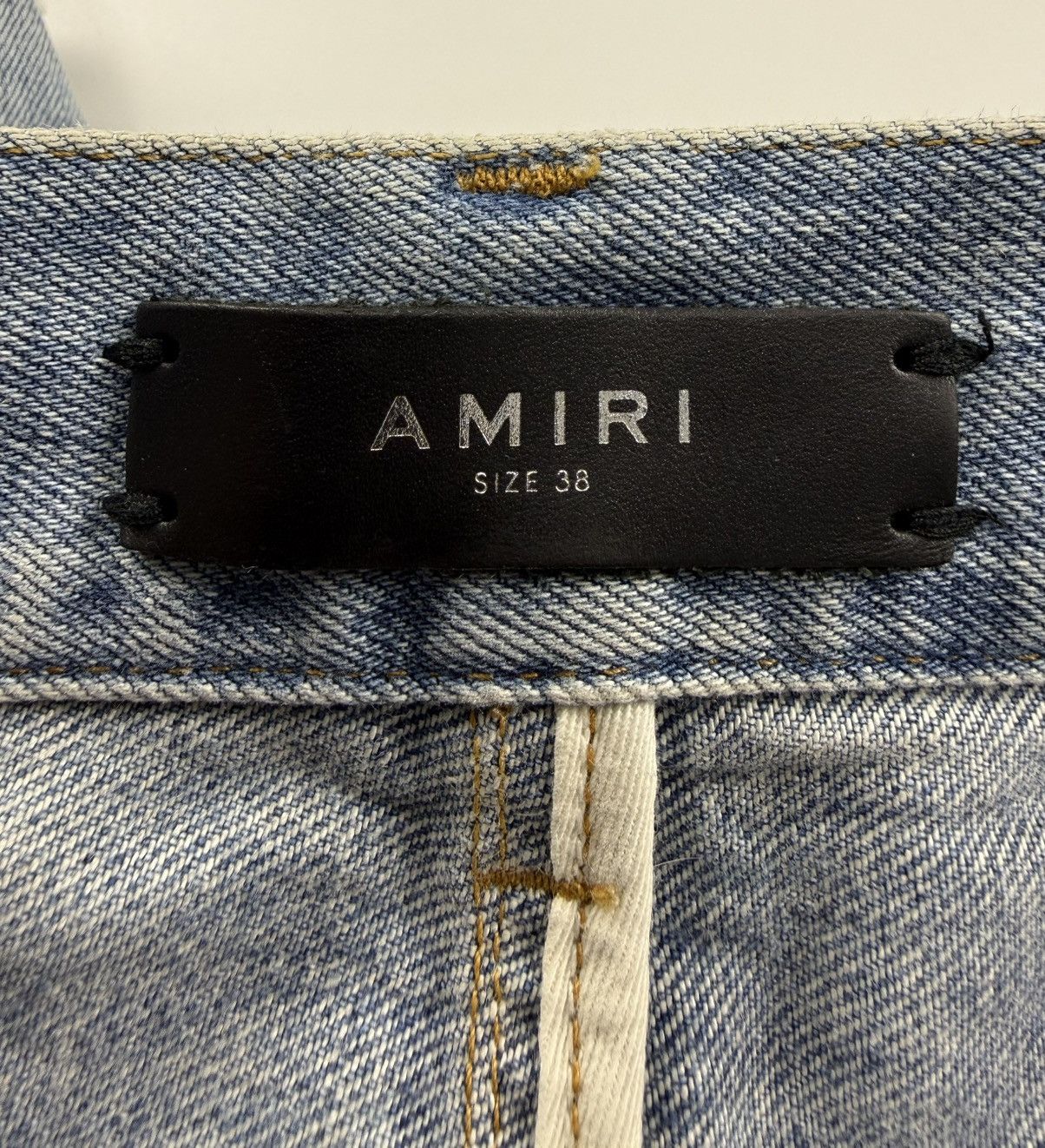 Amiri Amiri S/S'19 Distressed Paint Splatter Denim Short Size US 38 / EU 54 - 11 Thumbnail