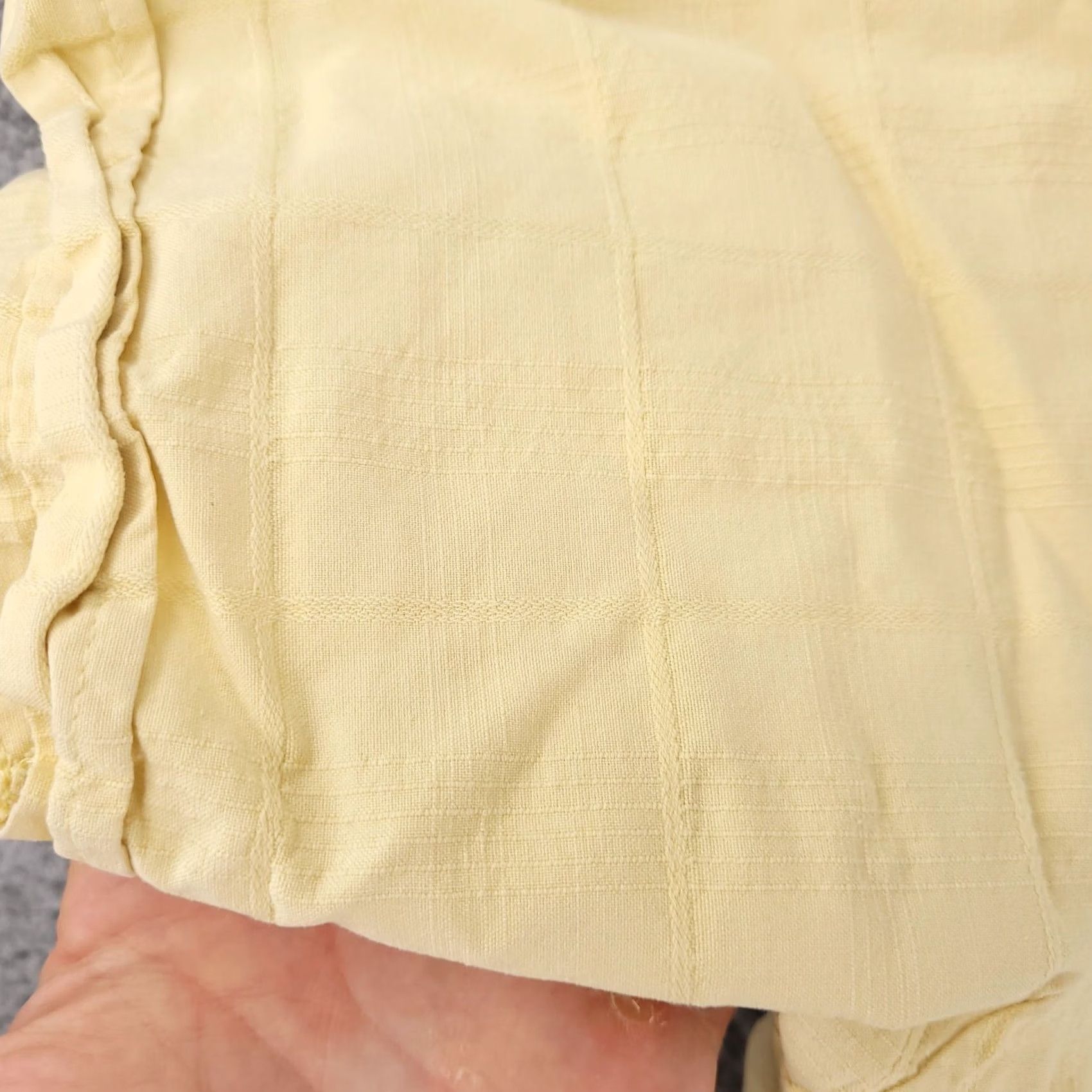 Vintage Jamaica Jaxx Shirt Mens Large Yellow 100% Silk Short Sleeve Button Up Hawaiian Solid Regular Collared Button-Up Size US L / EU 52-54 / 3 - 5 Thumbnail