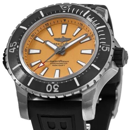 Breitling o1mt1gz0125 Size: OS / Superocean 48 Watch in Black & Orange Size ONE SIZE - 2 Thumbnail