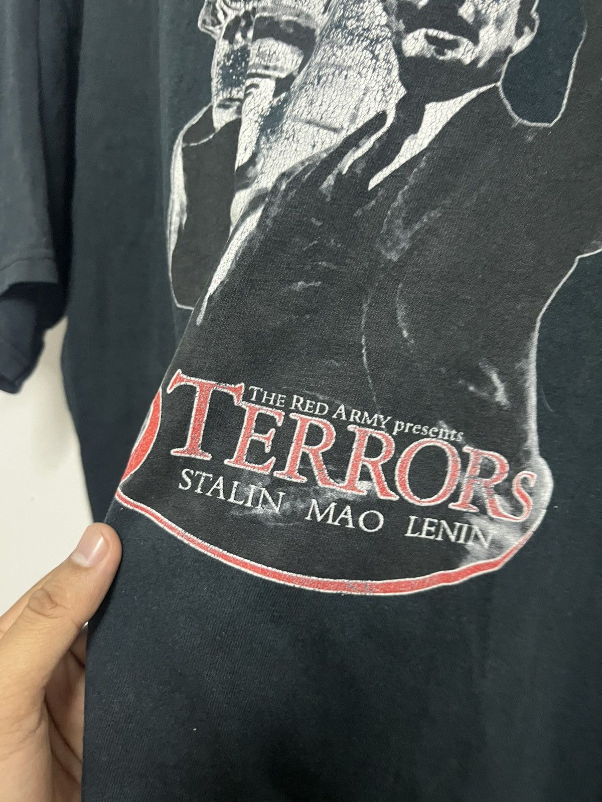 Seditionaries 💥Vintage Y2K ANARCHY The Red Army 3 Terrors Lenin Stalin Size US XL / EU 56 / 4 - 4 Thumbnail