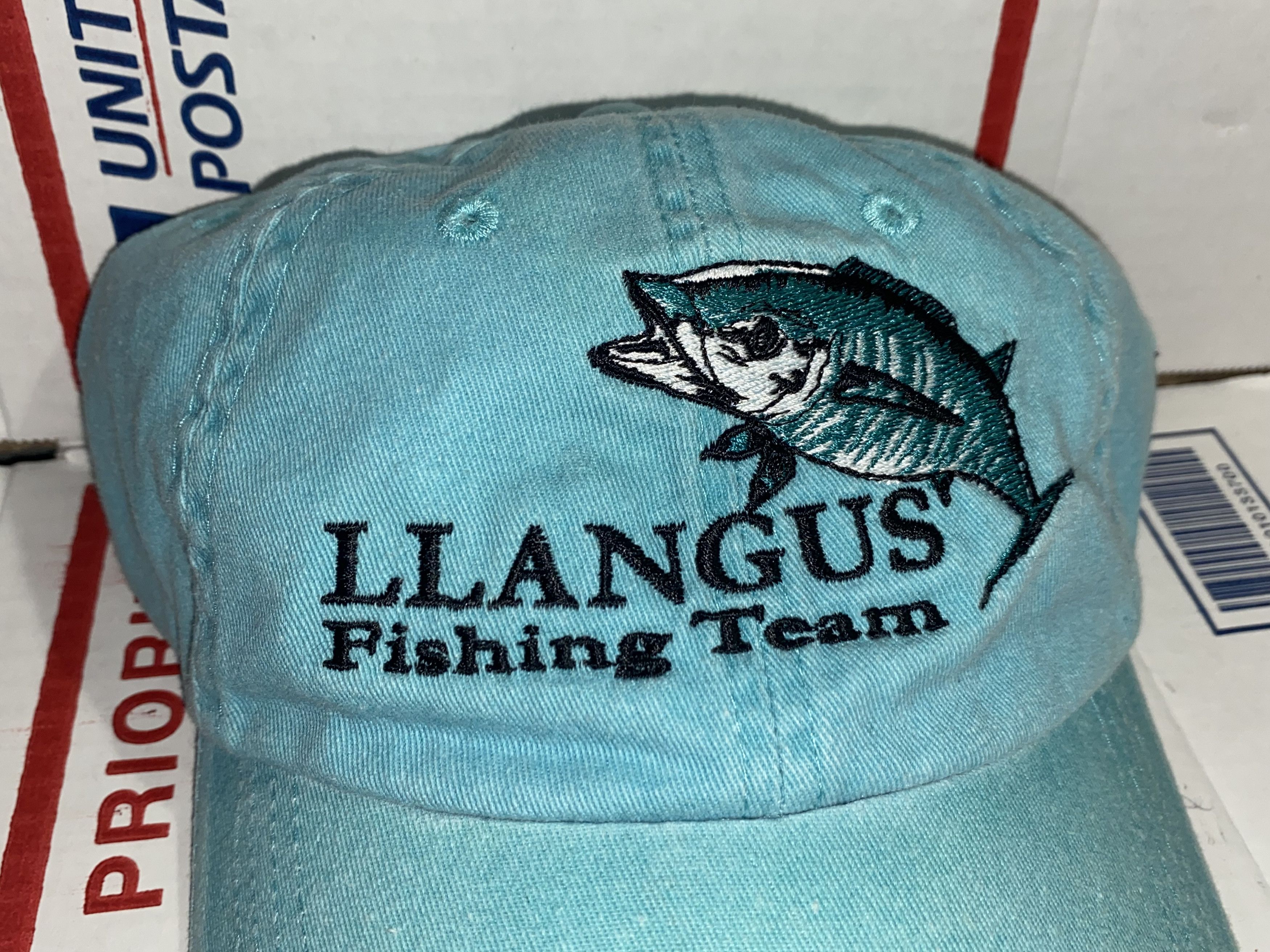 Other LLANGUS Boat Fishing team Freeport Bahamas USA Cap dad Hat Size ONE SIZE - 2 Thumbnail