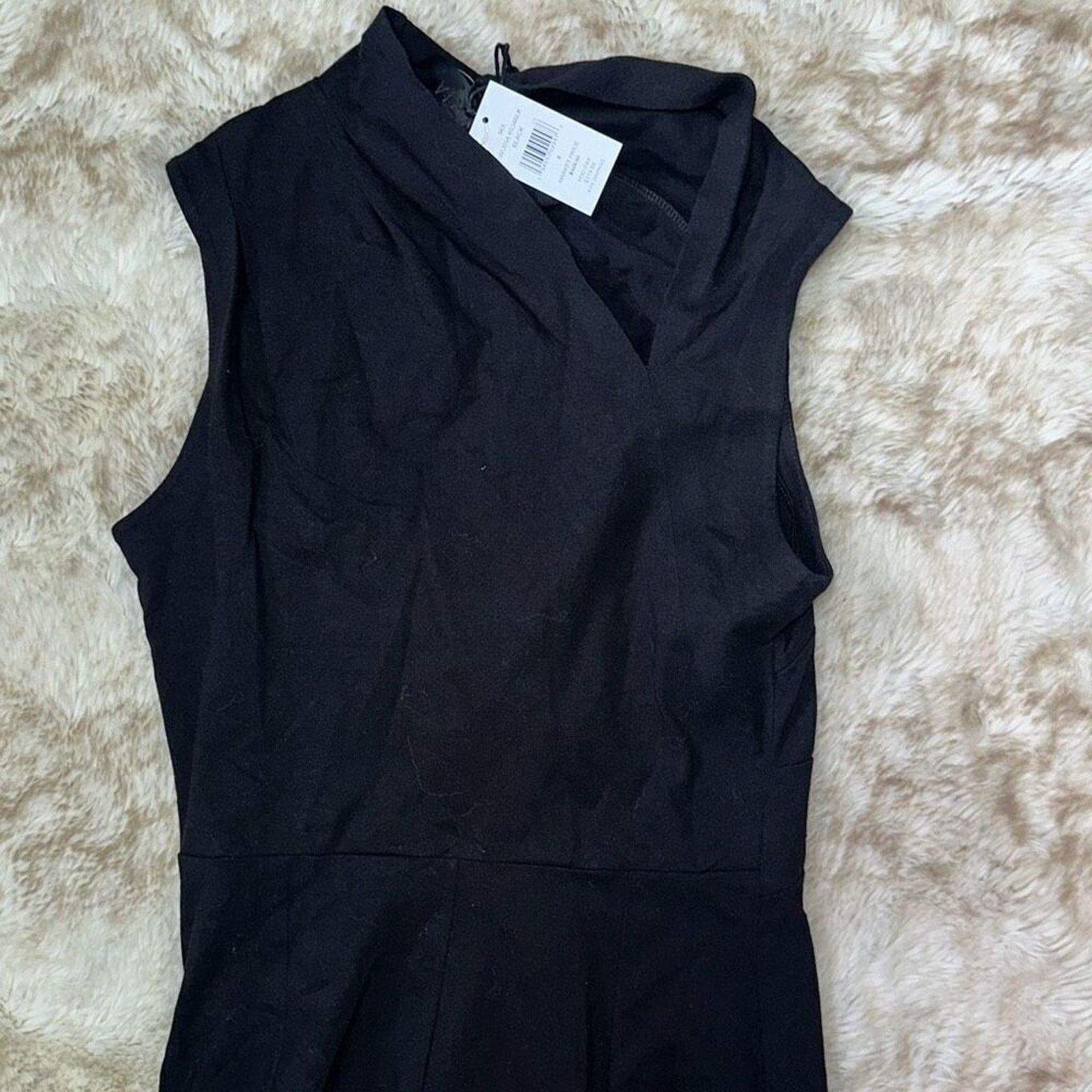 Rta RTA Holly twisted neck mini organza jersey dress | Sz 4, NWT Size S / US 4 / IT 40 - 4 Thumbnail