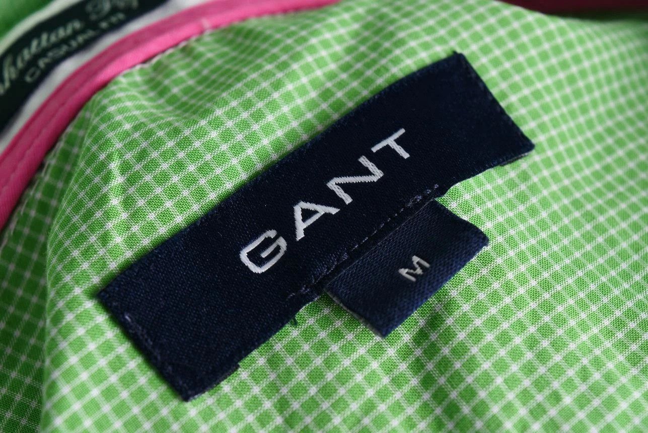 Gant Gant Manhattan Poplin Short Sleeve Check Shirt Size US L / EU 52-54 / 3 - 5 Thumbnail