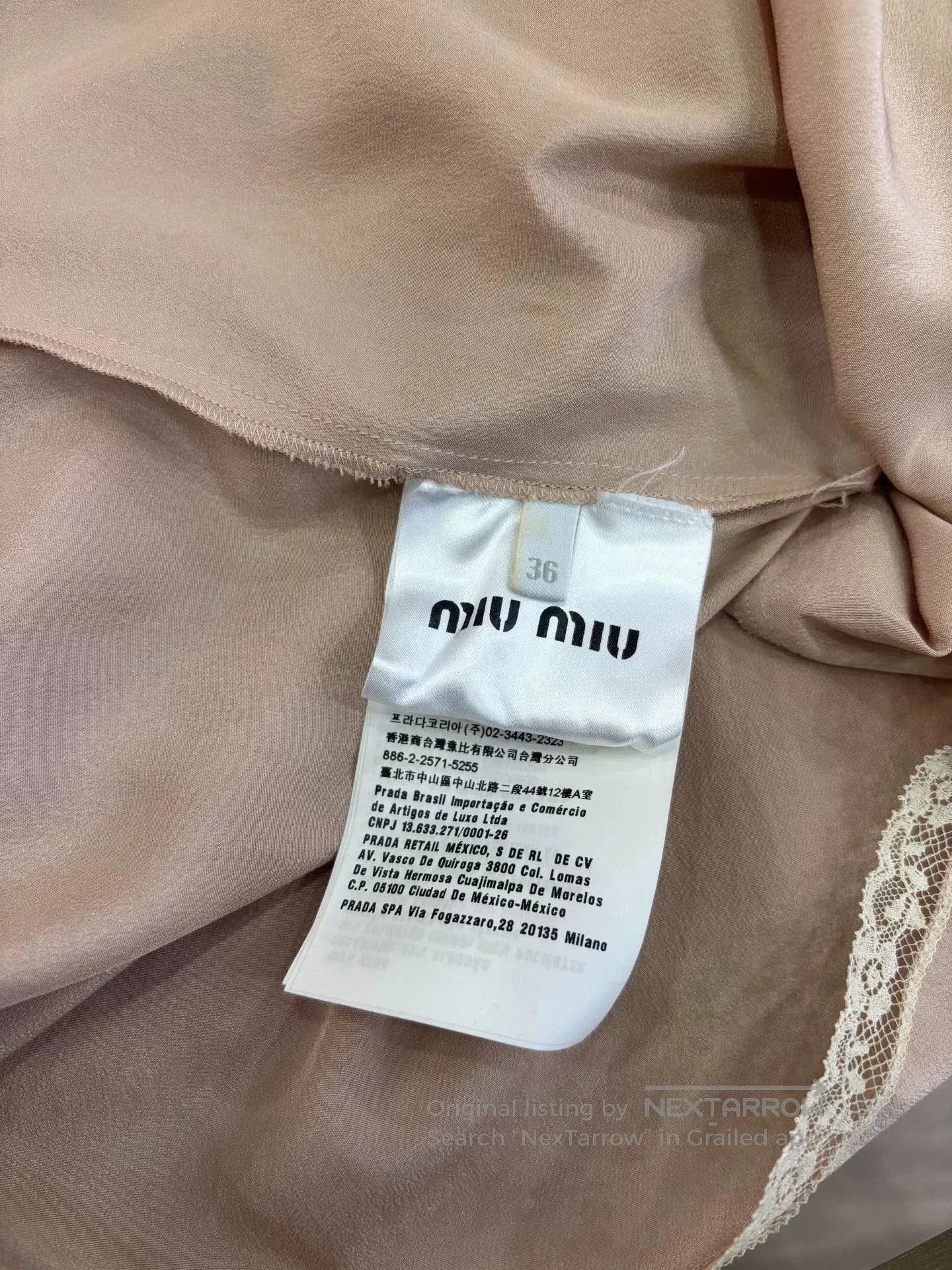 Miu Miu Miu Miu Red Silk Short. Size XS / US 0-2 / IT 36-38 - 8 Thumbnail