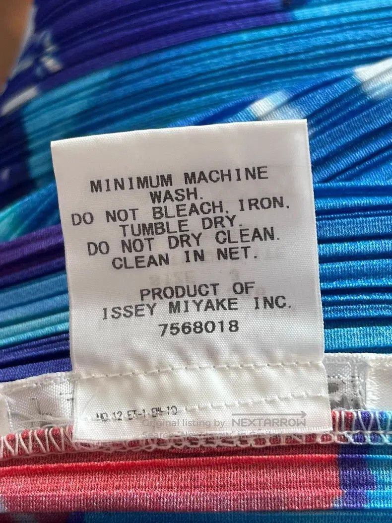 Issey Miyake Issey Miyake Color-Block Mini Dress Size L / US 10 / IT 46 - 4 Thumbnail