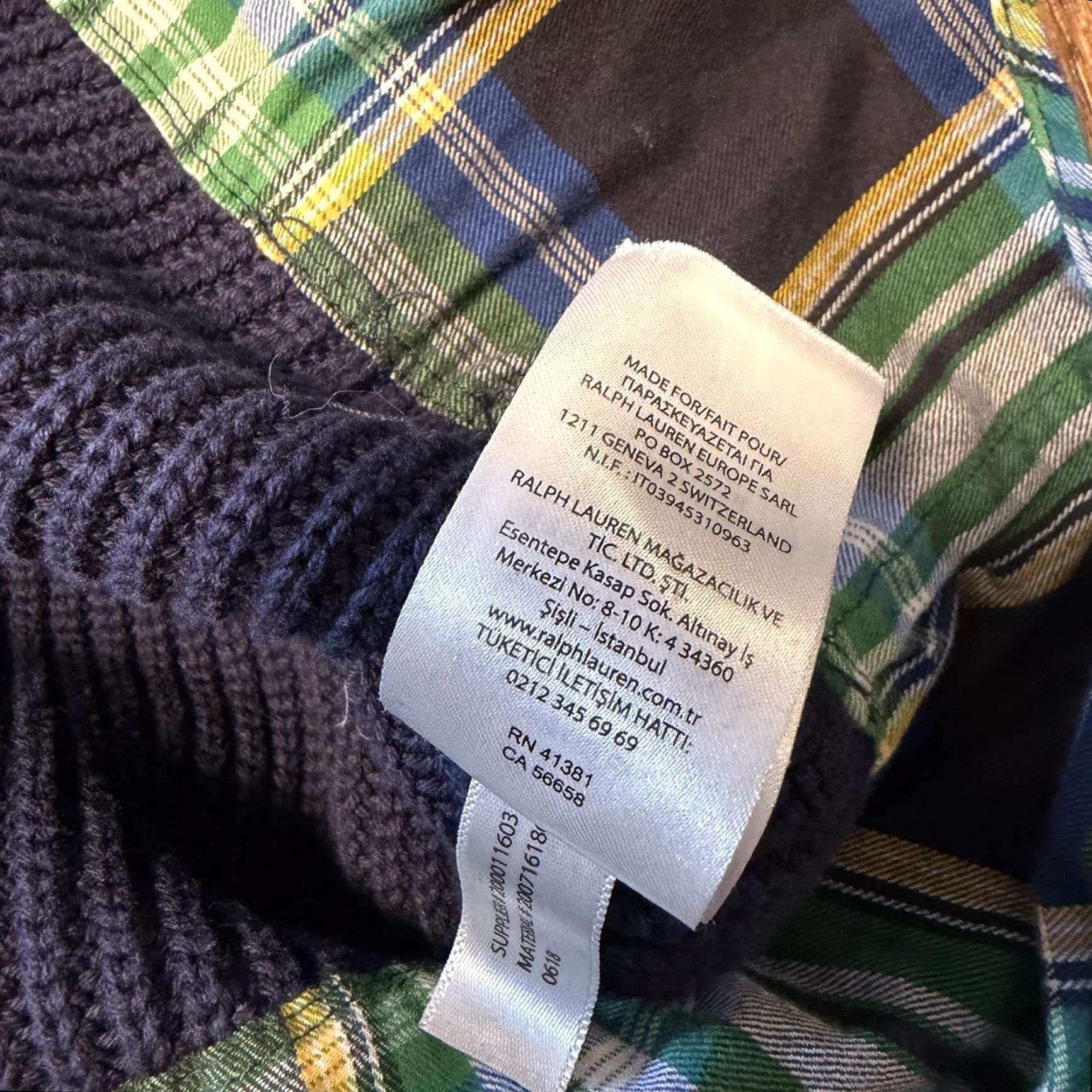 Ralph Lauren Lauren Ralph Lauren Layered Sweater Plaid Woman’s Size Large Knit Long Sleeve Size L / US 10 / IT 46 - 7 Thumbnail
