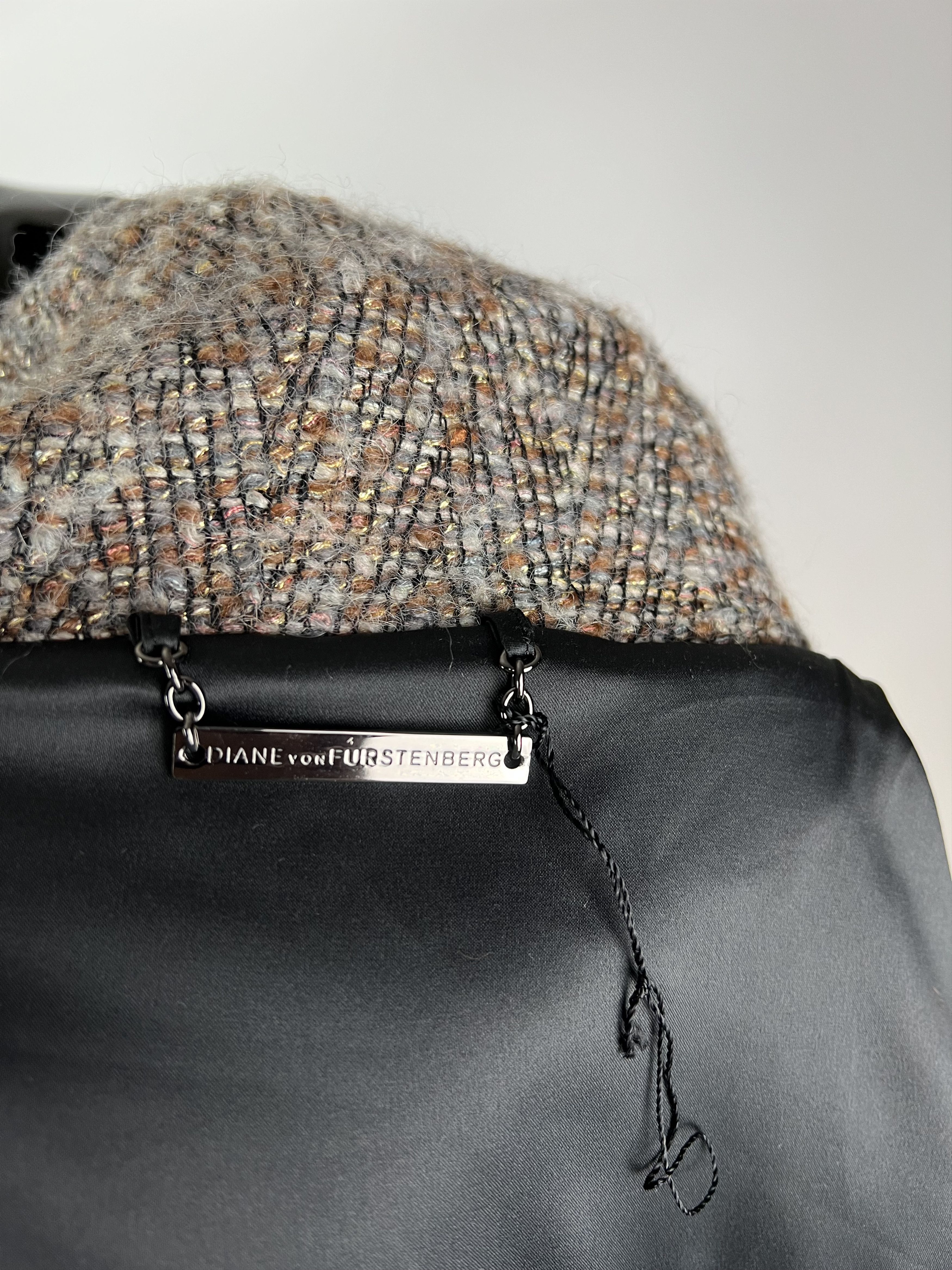 Diane von Furstenberg Diane Von Furstenberg Wool Mohair Heavy Coat Size US8 Size M / US 6-8 / IT 42-44 - 10 Thumbnail