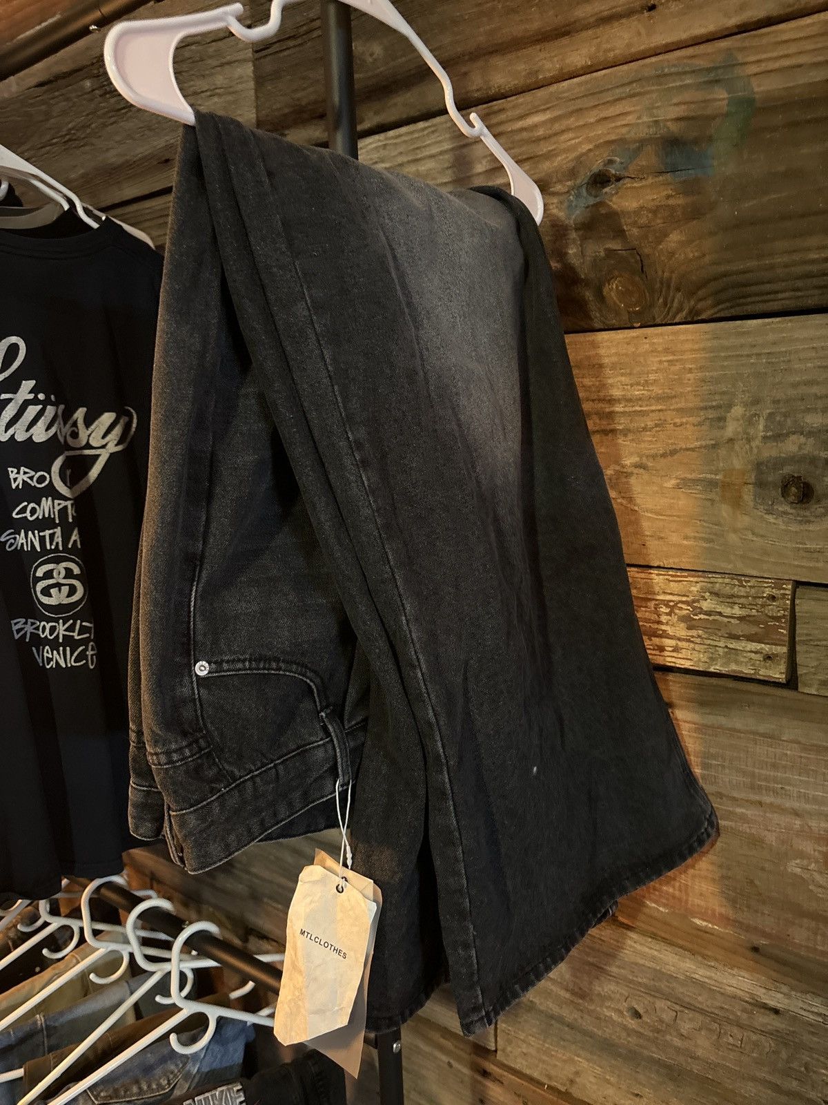 Japanese Brand y2k baggy washed denim Size US 32 / EU 48 - 1 Thumbnail