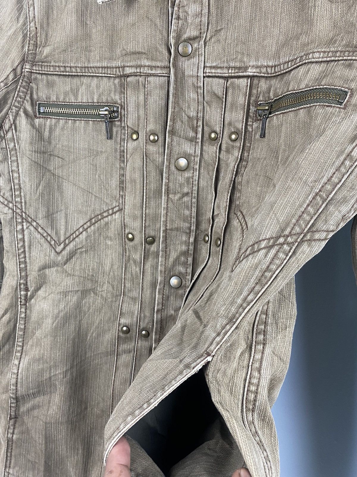 Japanese Brand × Vintage Vintage Morgan Homme Denim Jacket Nice Design Size US M / EU 48-50 / 2 - 8 Thumbnail