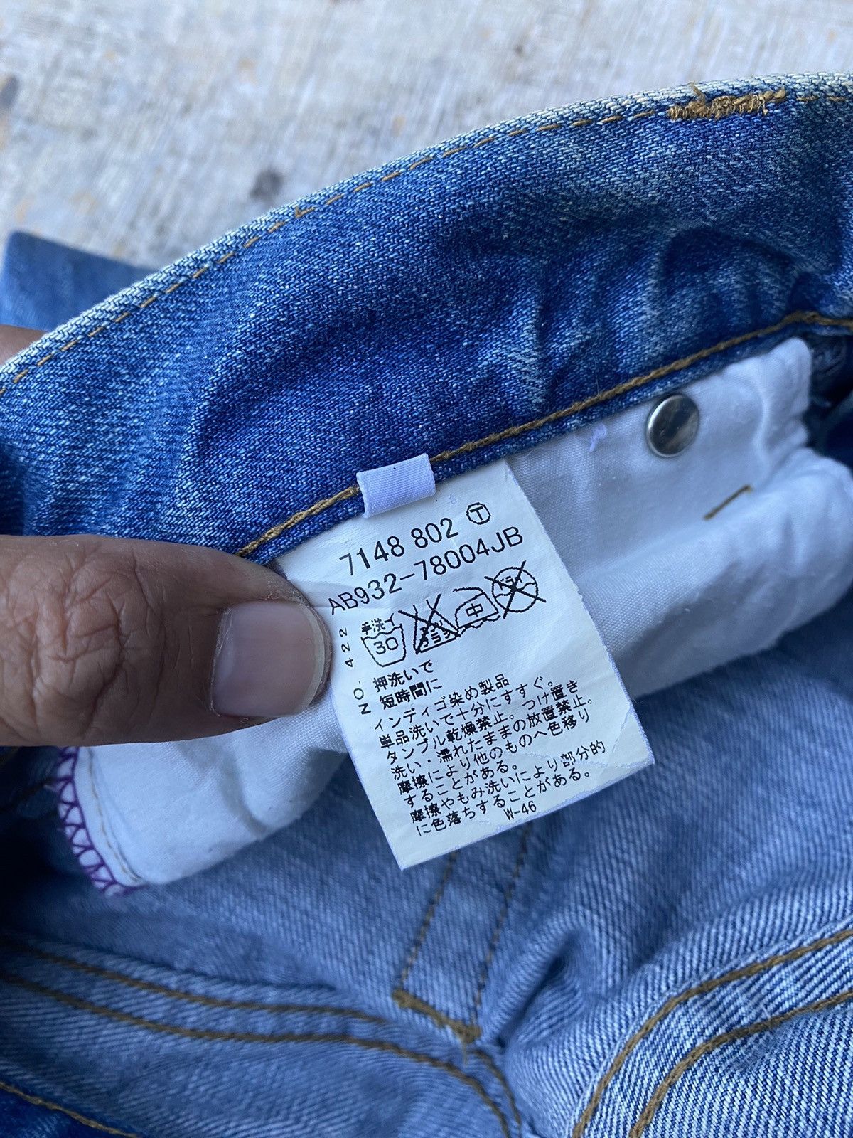 Boycott Boycott Stone Wash Denim Size US 32 / EU 48 - 10 Thumbnail